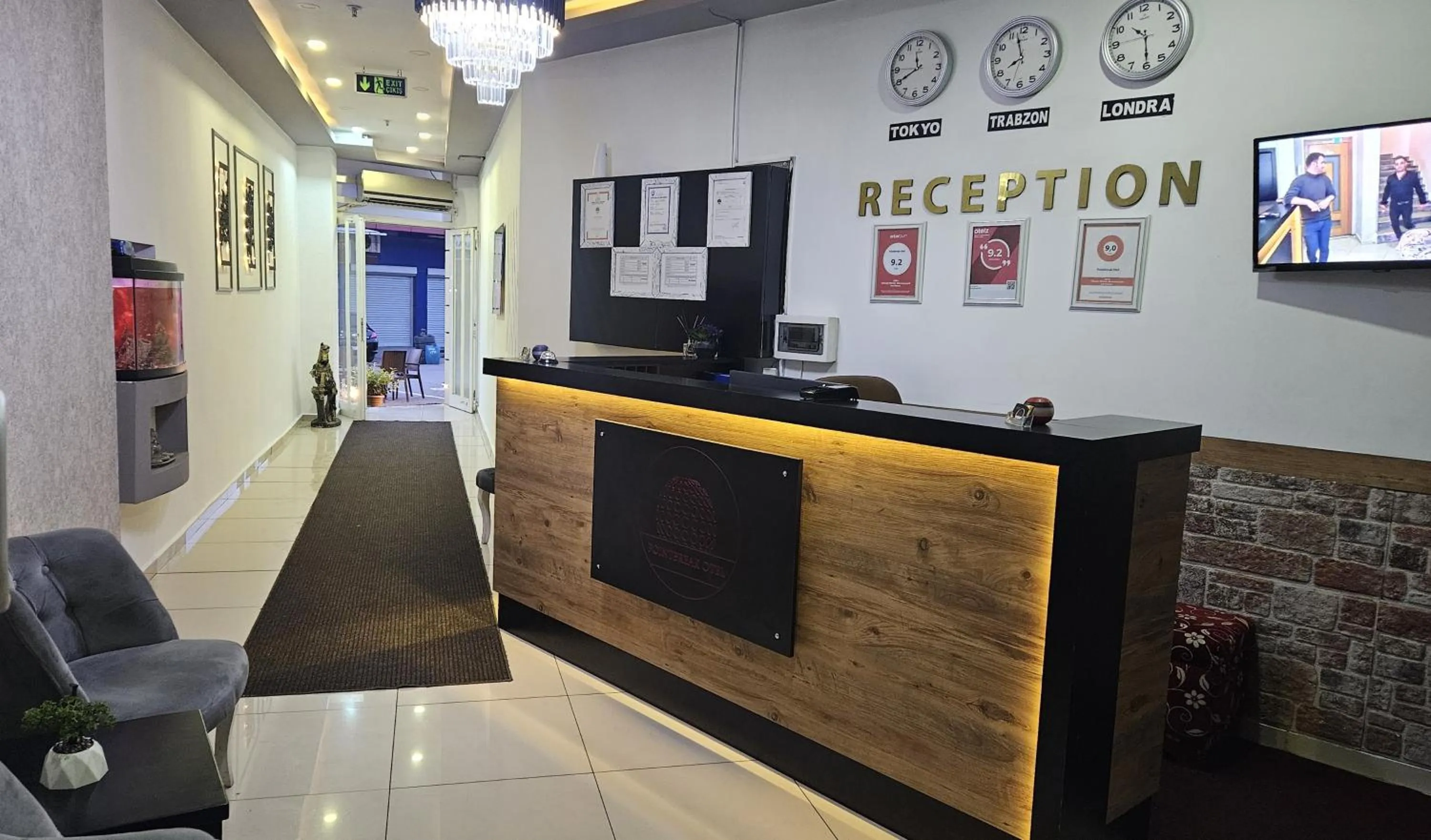 Lobby or reception in POINTBREAK OTEL