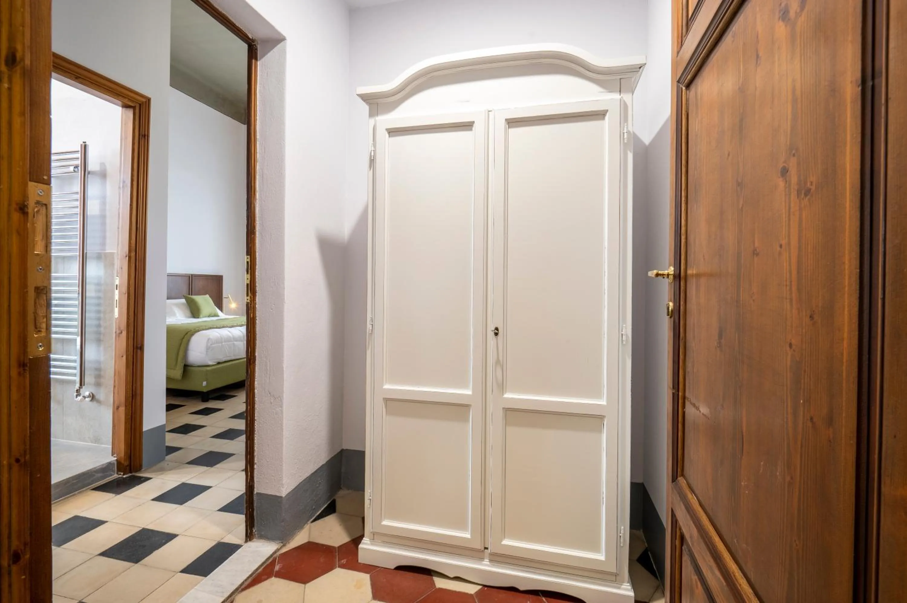 Bed in Hotel Villa Maya