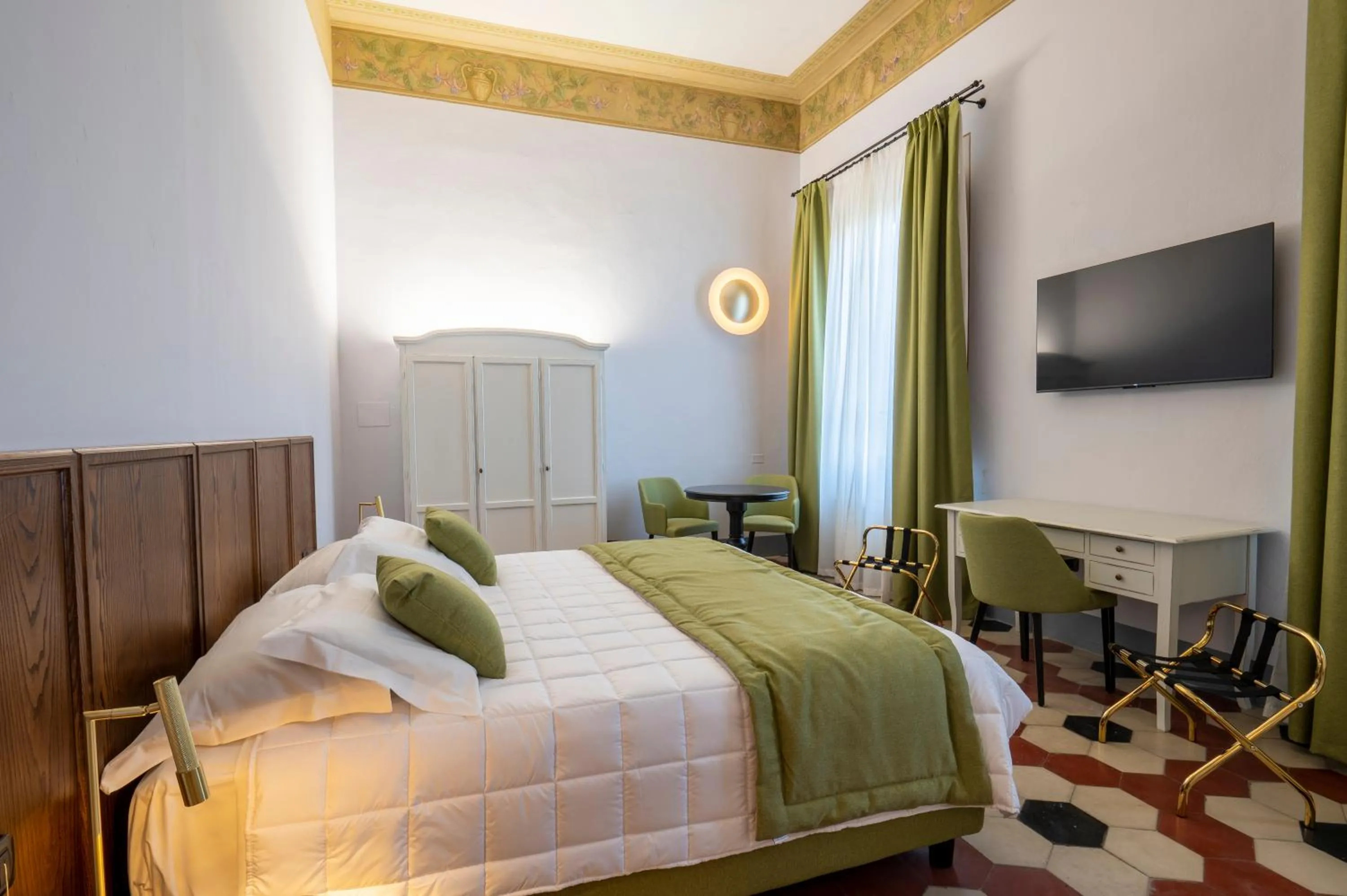 Bed in Hotel Villa Maya