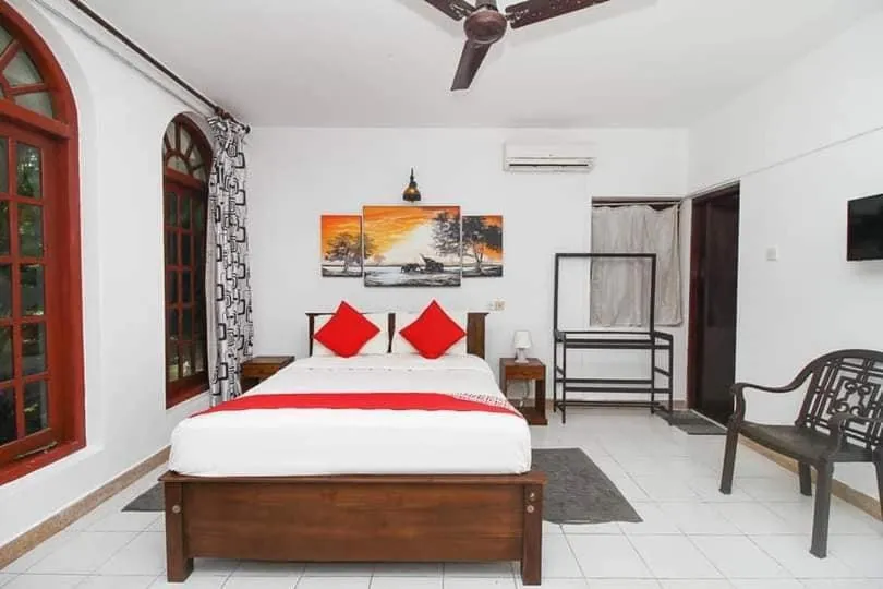Bed in OYO 459 Barasti beach resort