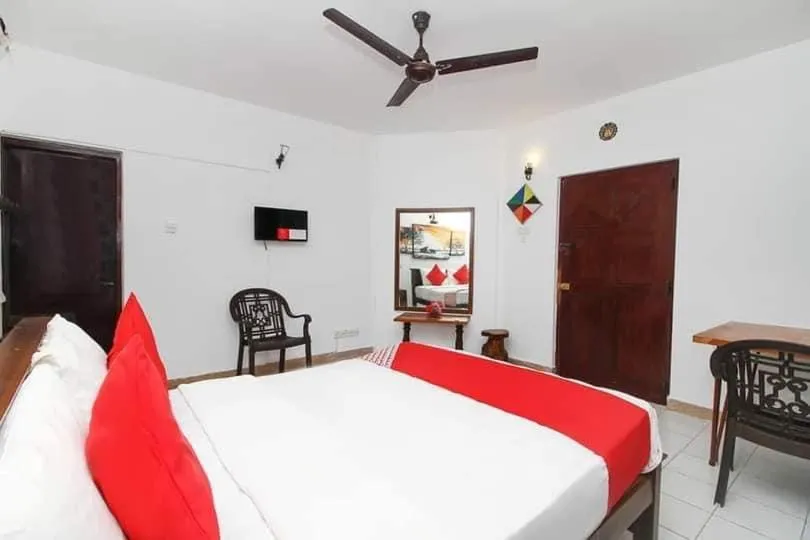 Bed in OYO 459 Barasti beach resort