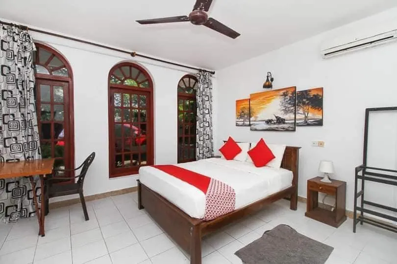 Bed in OYO 459 Barasti beach resort