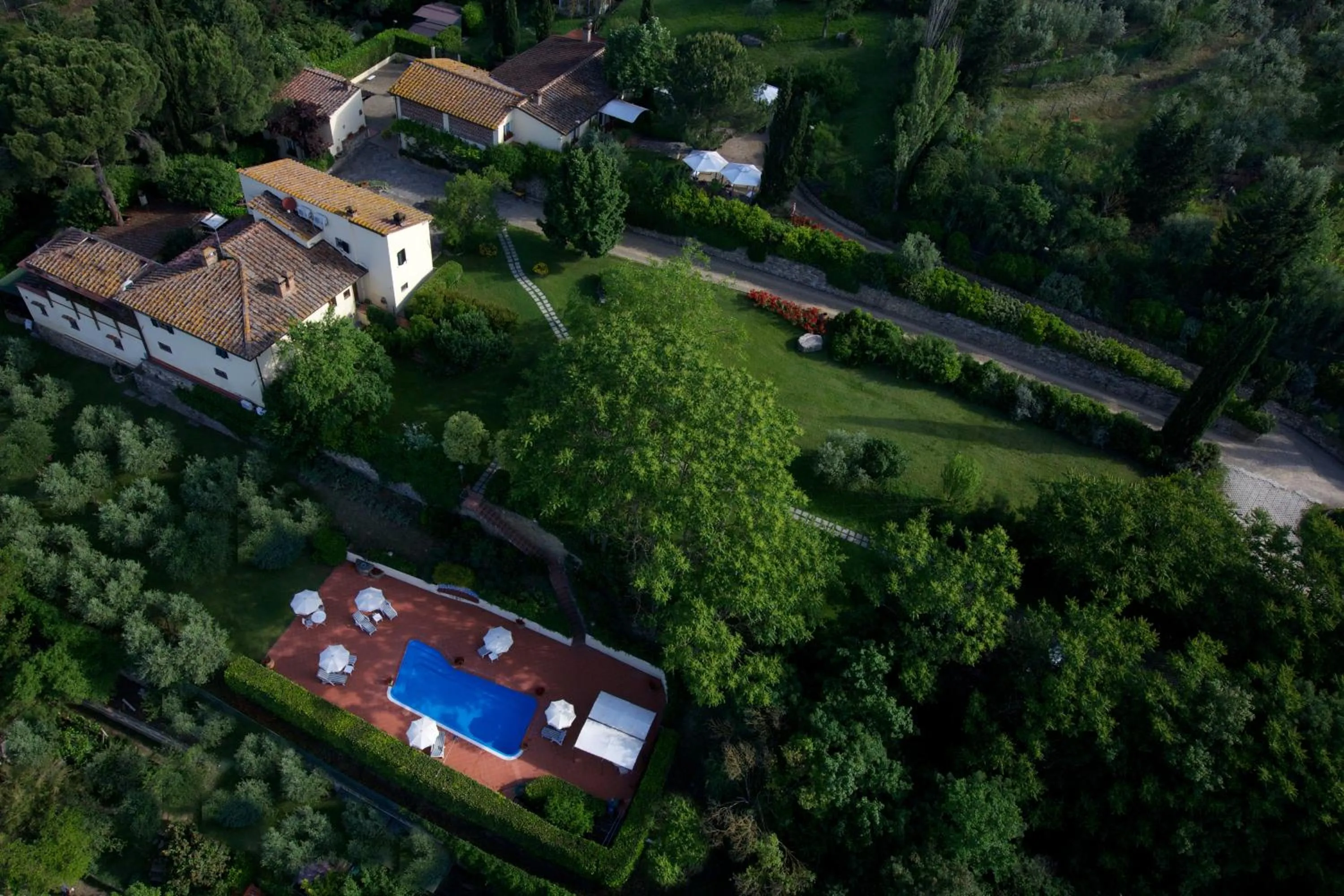 Bird's eye view in Marignolle Relais & Charme - Residenza d'Epoca