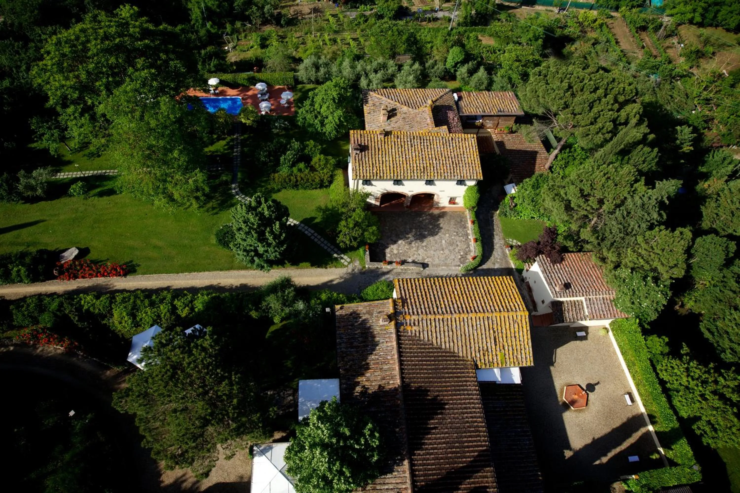 Bird's eye view in Marignolle Relais & Charme - Residenza d'Epoca