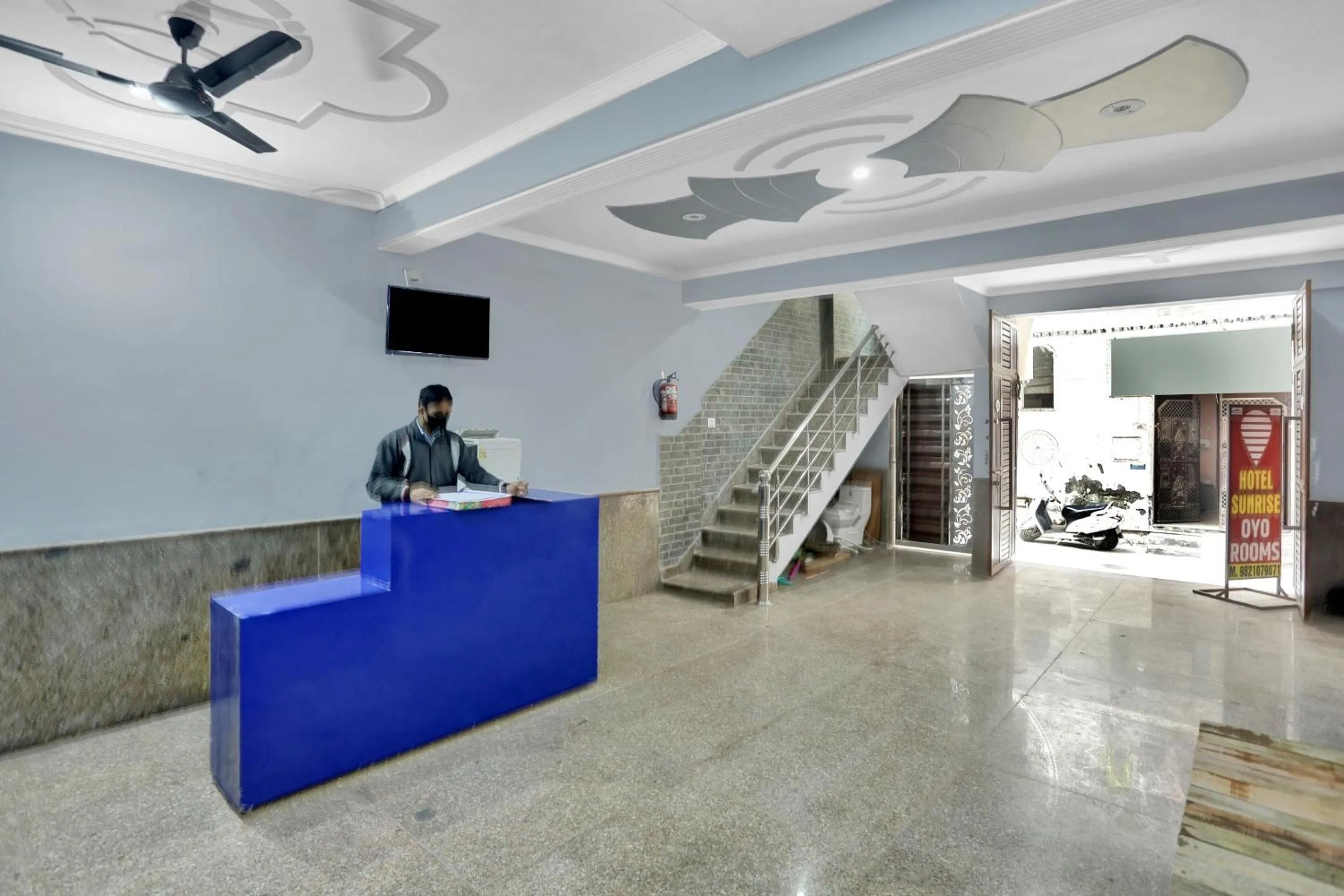 Lobby or reception in Hotel O Prithvi Residency