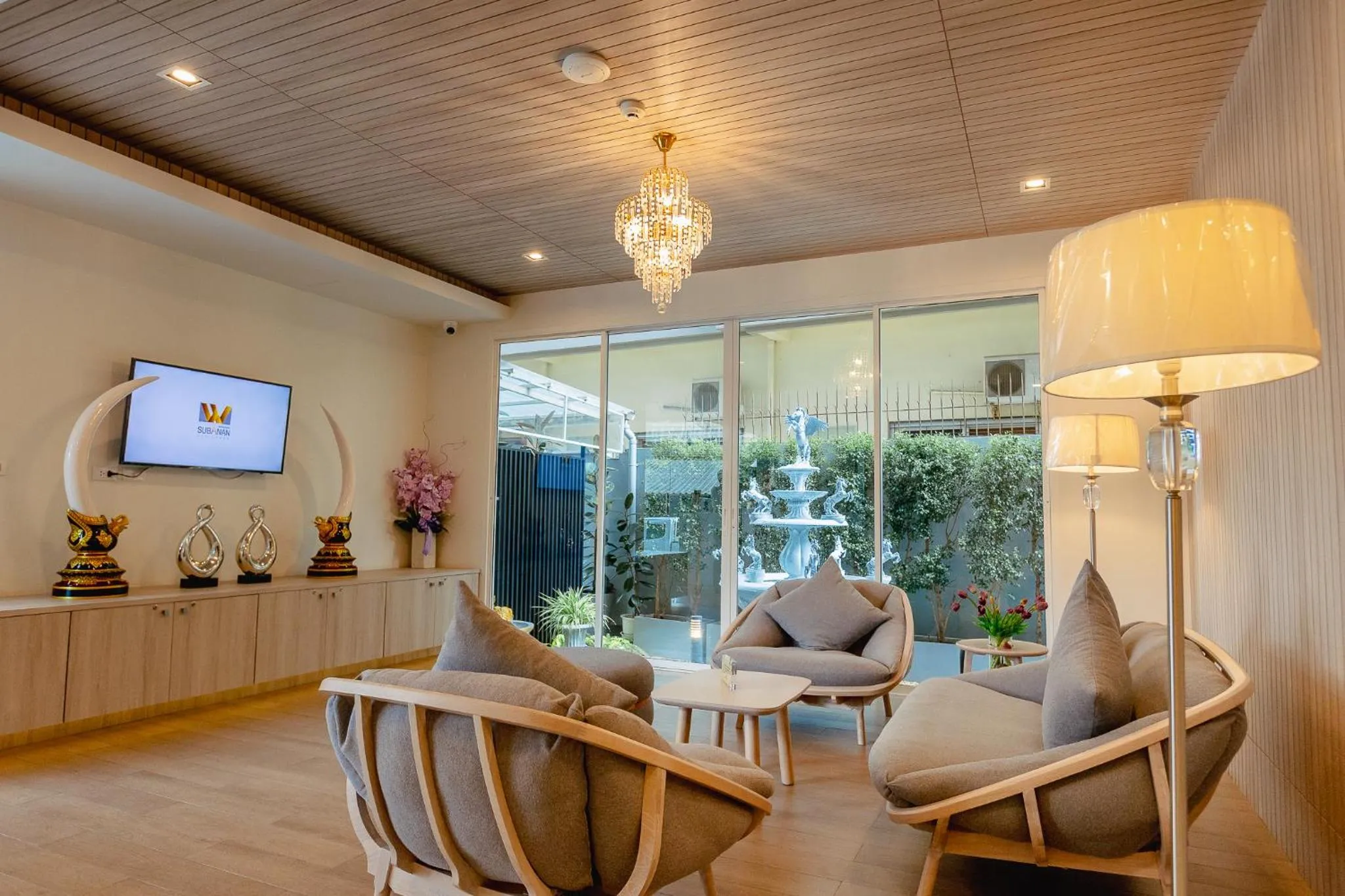 Communal lounge/ TV room in SUBANAN Residence - SHA Extra Plus Certified