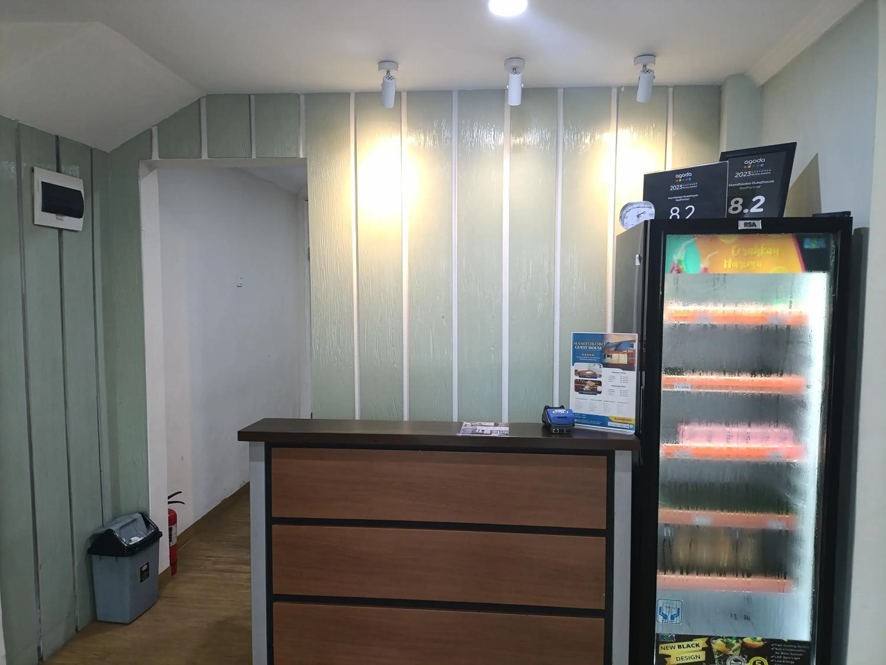 Lobby or reception in Mamifokobo Guest House