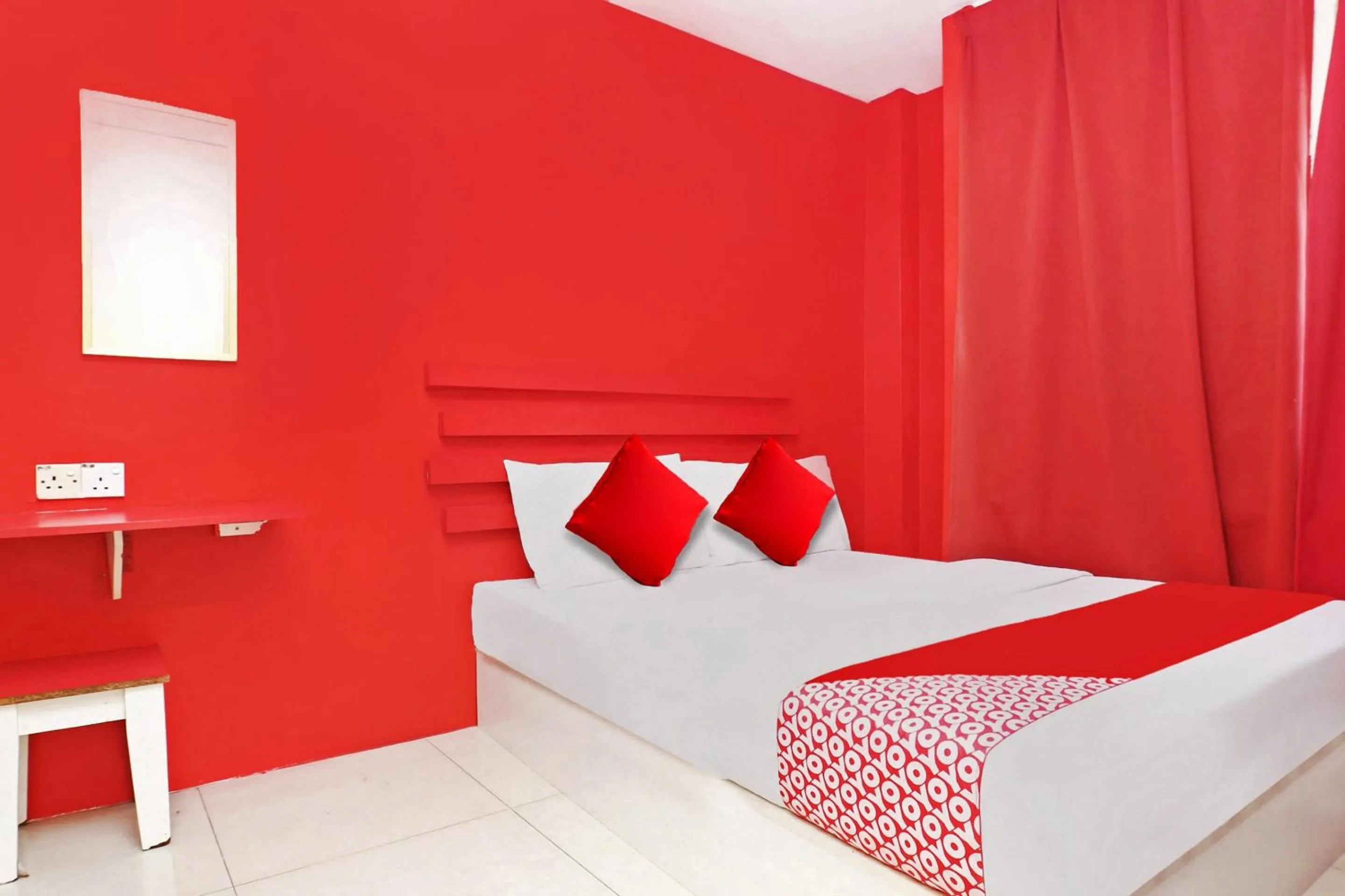 Bedroom, Bed in Hotel O My New Home Hotel