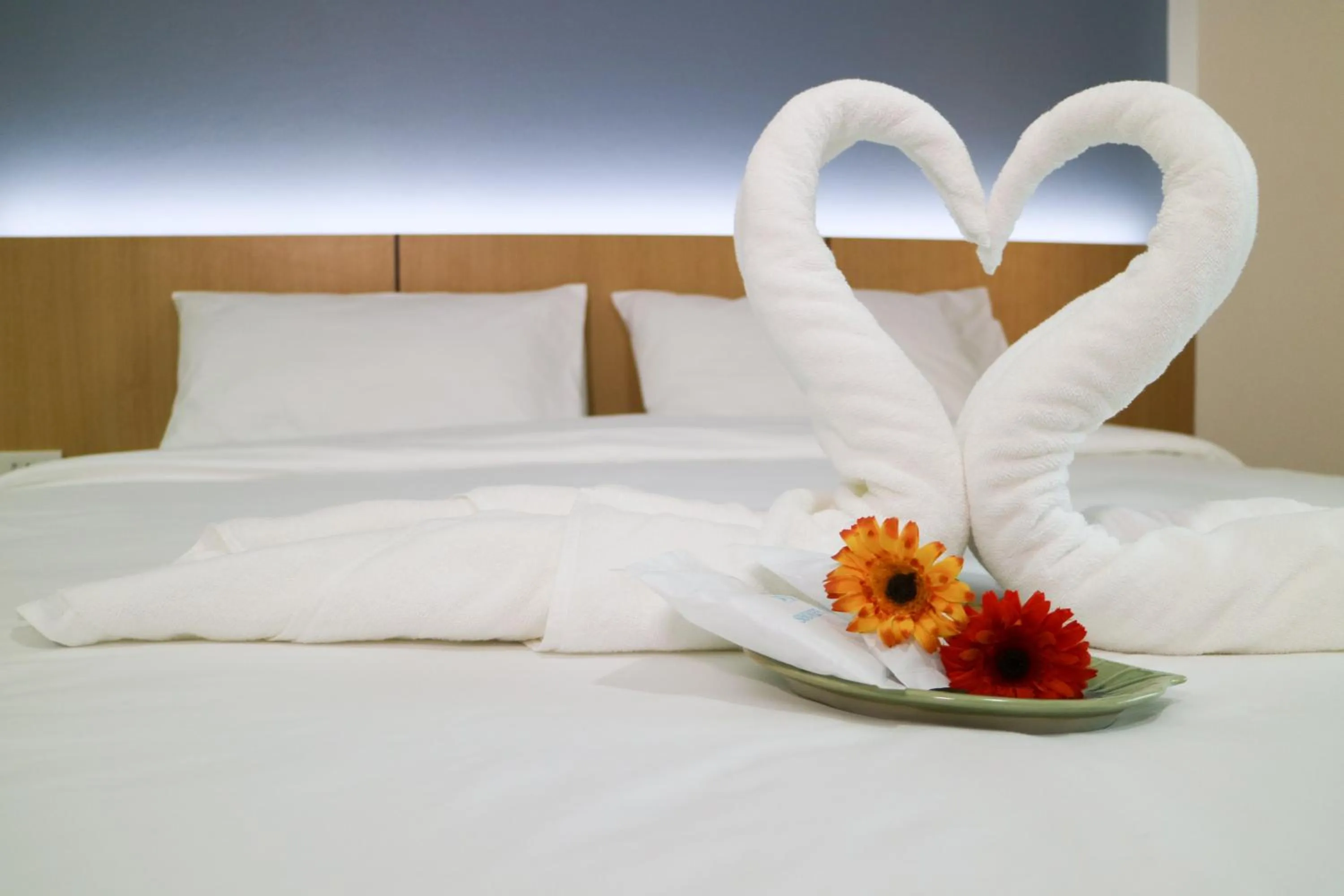 Bed in Beerapan Hotel