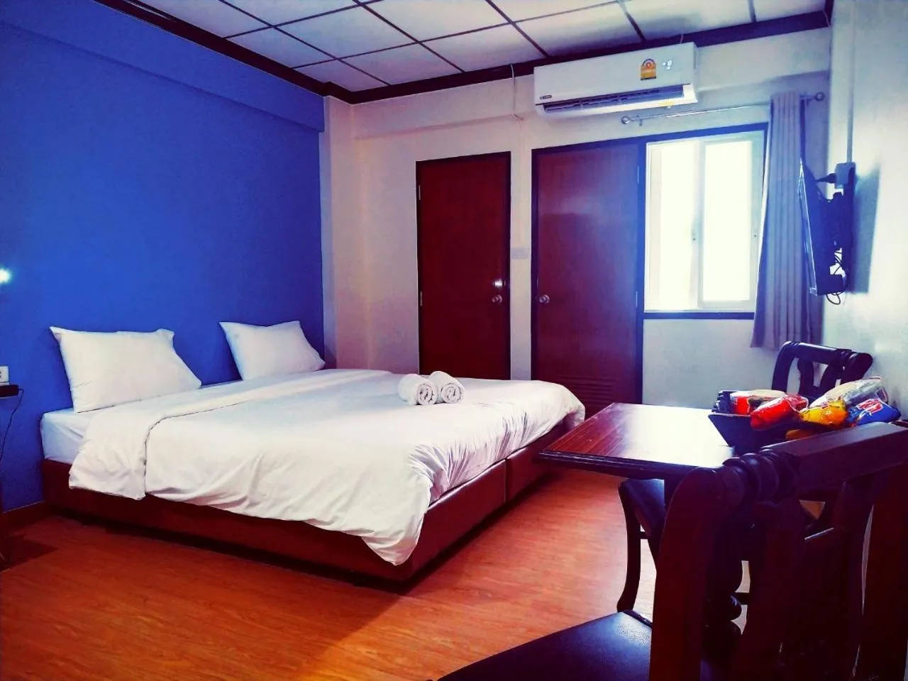 Bed in Beerapan Hotel