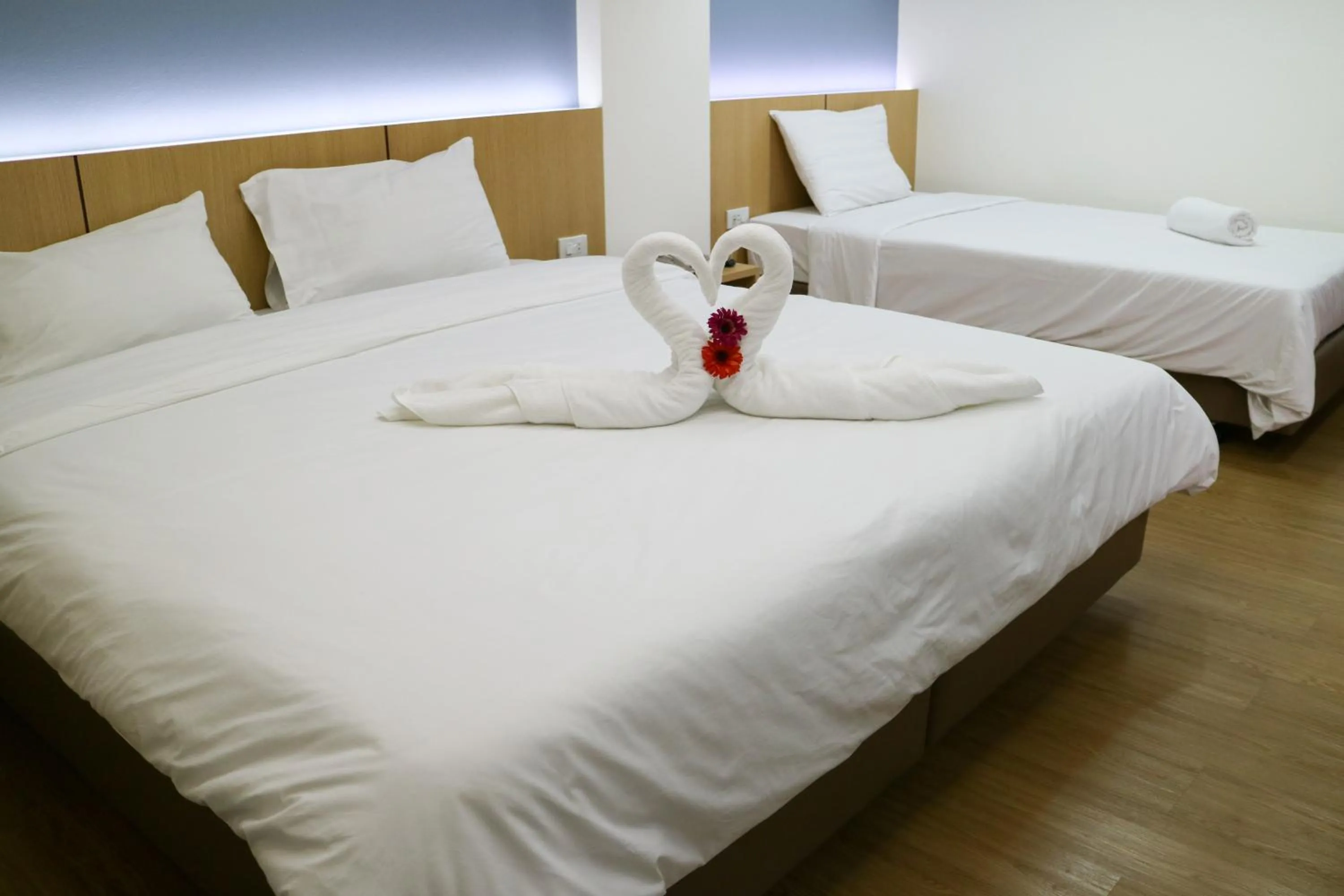Bed in Beerapan Hotel