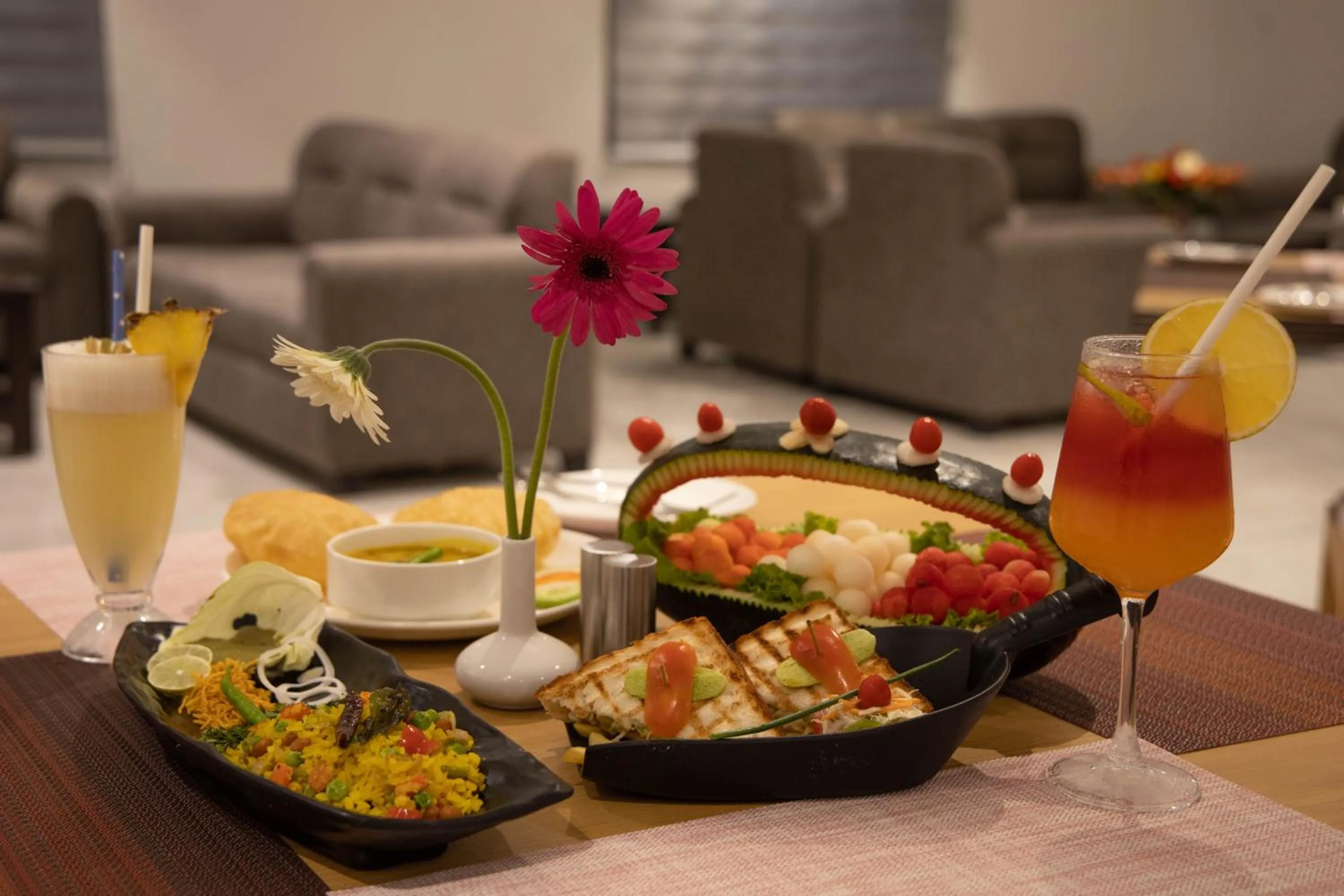 Food and drinks in Iris Lite Corbett