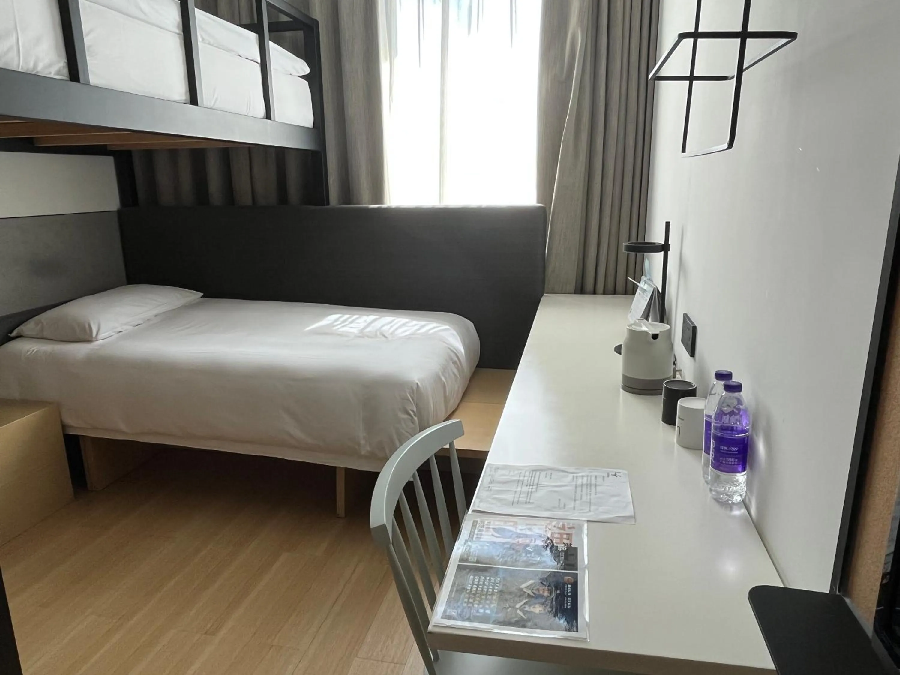 Bedroom, Bed in lyf by Ascott Hongqiao Shanghai NECC