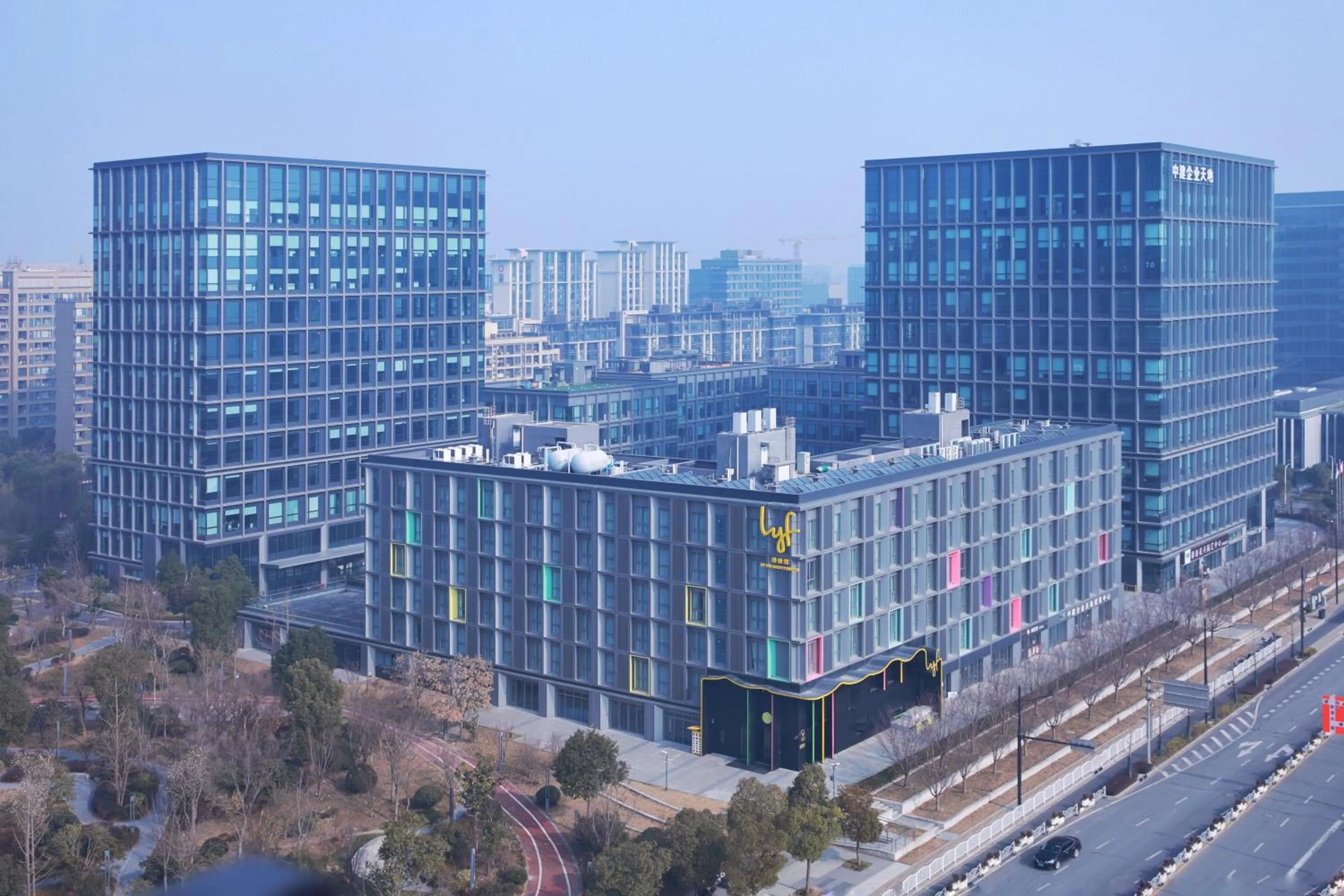 Property building in lyf by Ascott Hongqiao Shanghai NECC