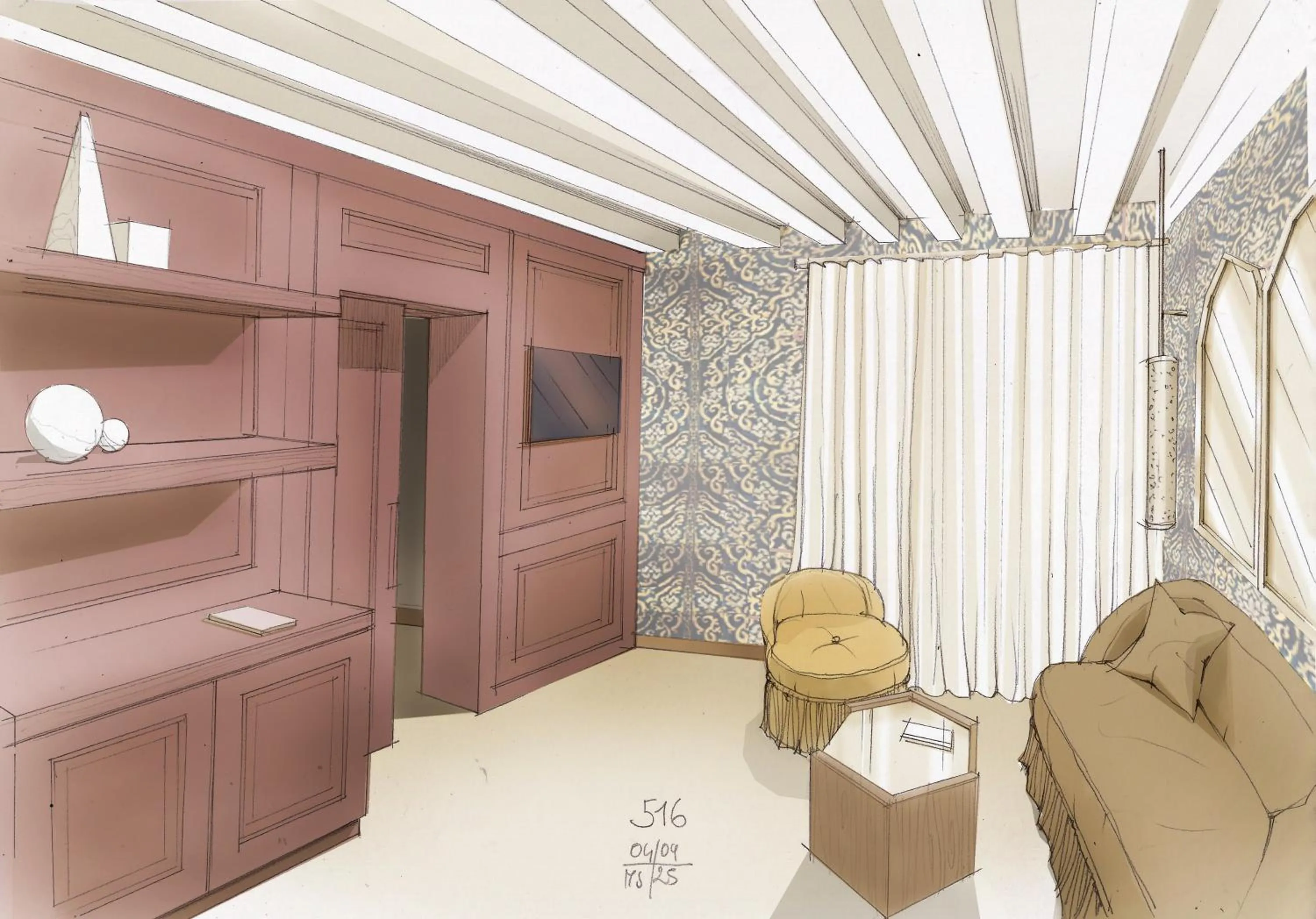 Seating area in Hotel Antiche Figure