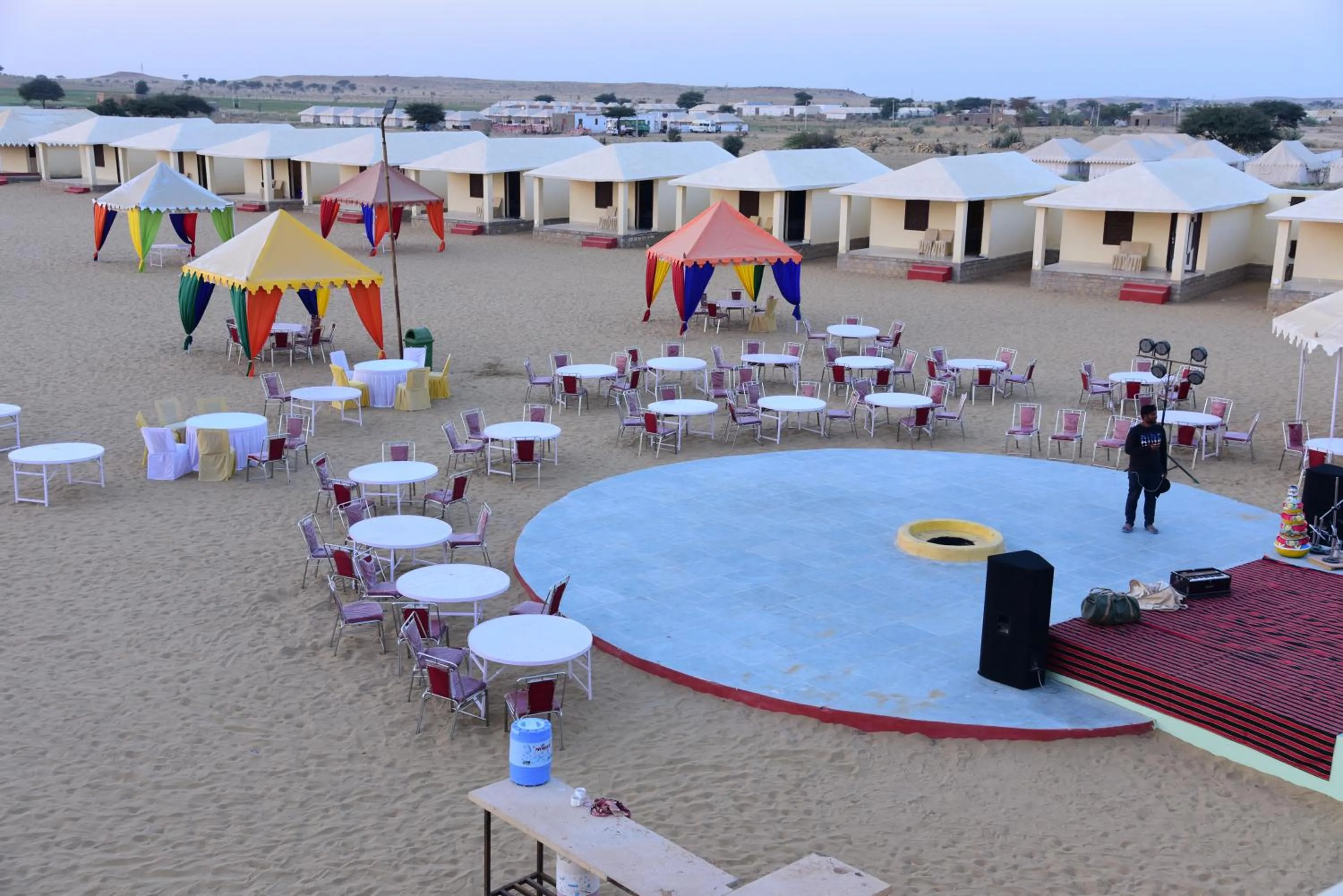 Sea view in Garh Rajputana camp