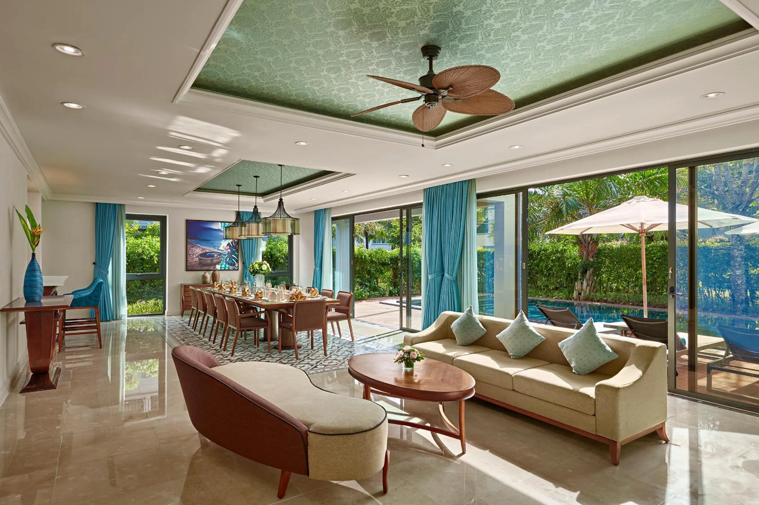 Living room in Best Western Premier Sonasea Villas Phu Quoc