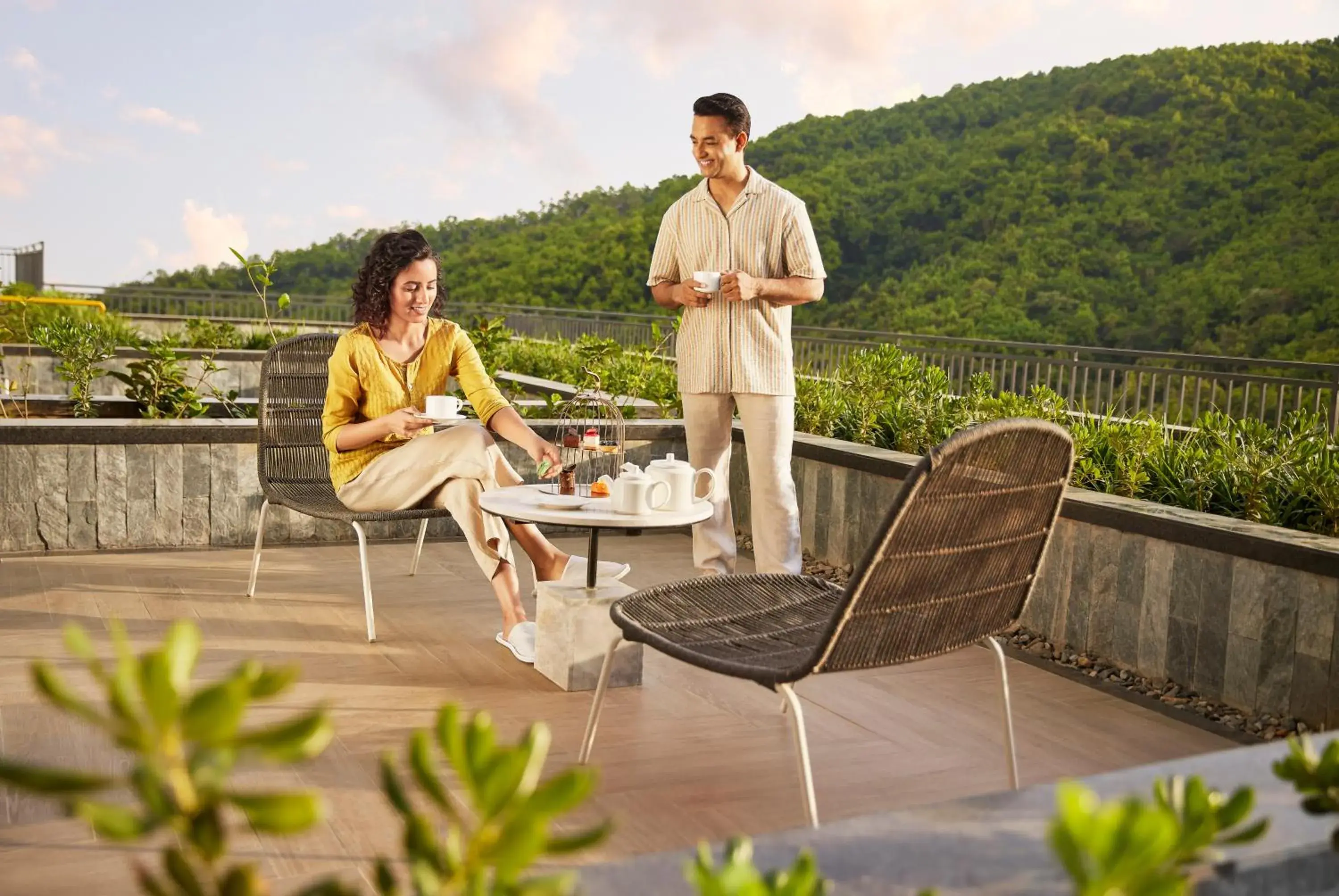Twin Room with Balcony in Hyatt Regency Dehradun Resort and Spa Twin Room with Balcony in Hyatt Regency Dehradun Resort and Spa