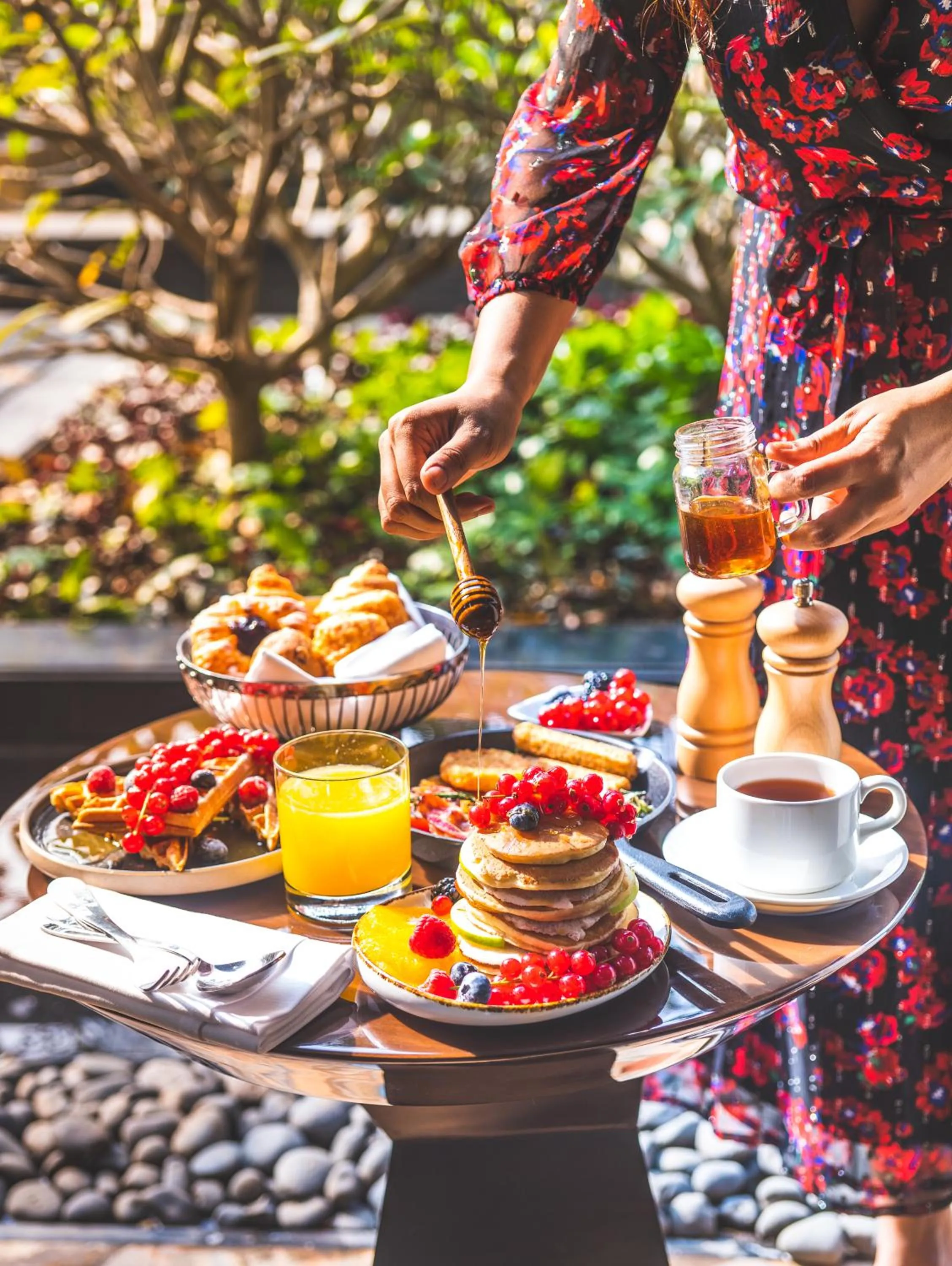 Breakfast in Hyatt Regency Dehradun Resort and Spa
