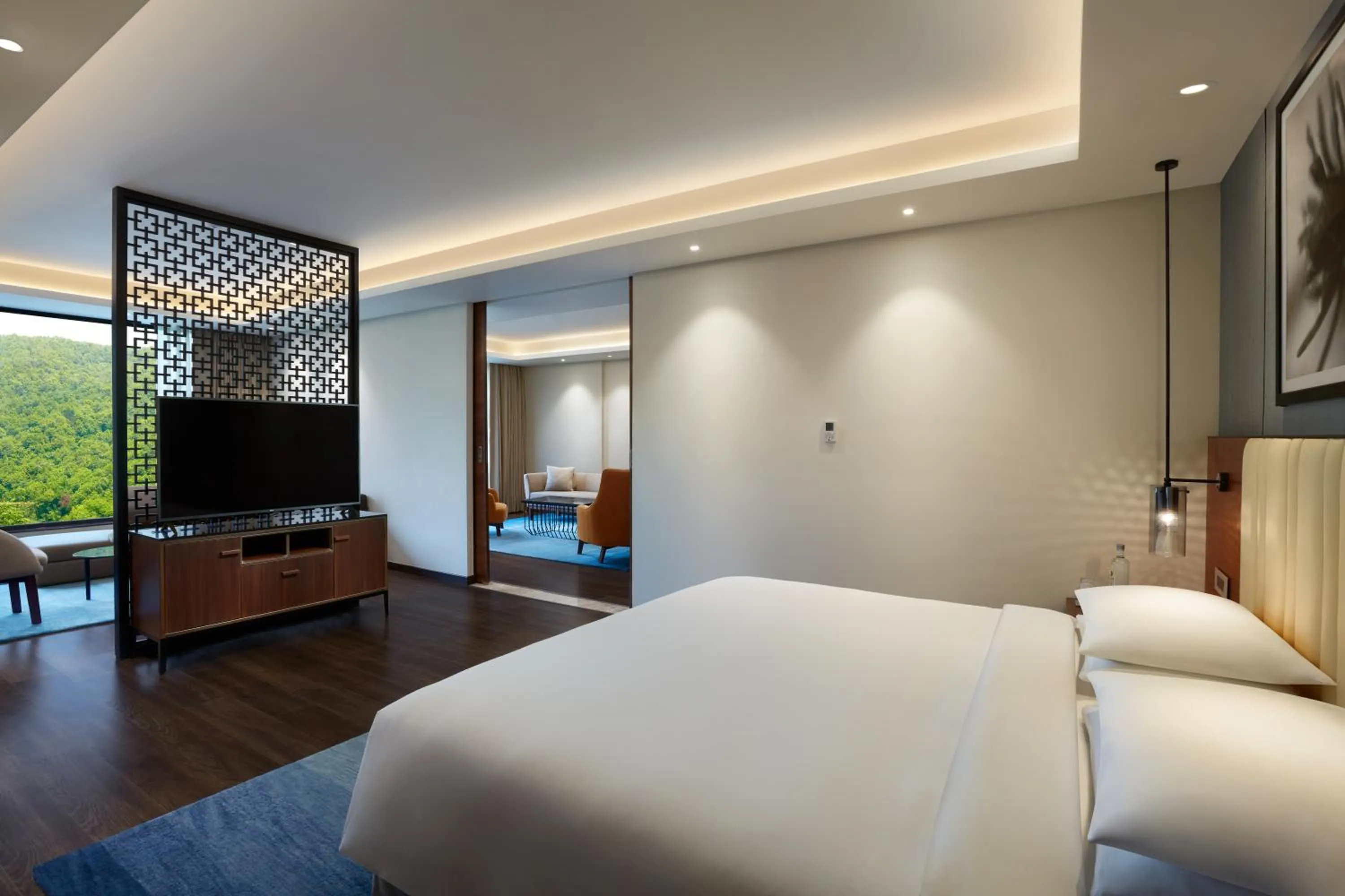 Bedroom, Bed in Hyatt Regency Dehradun Resort and Spa