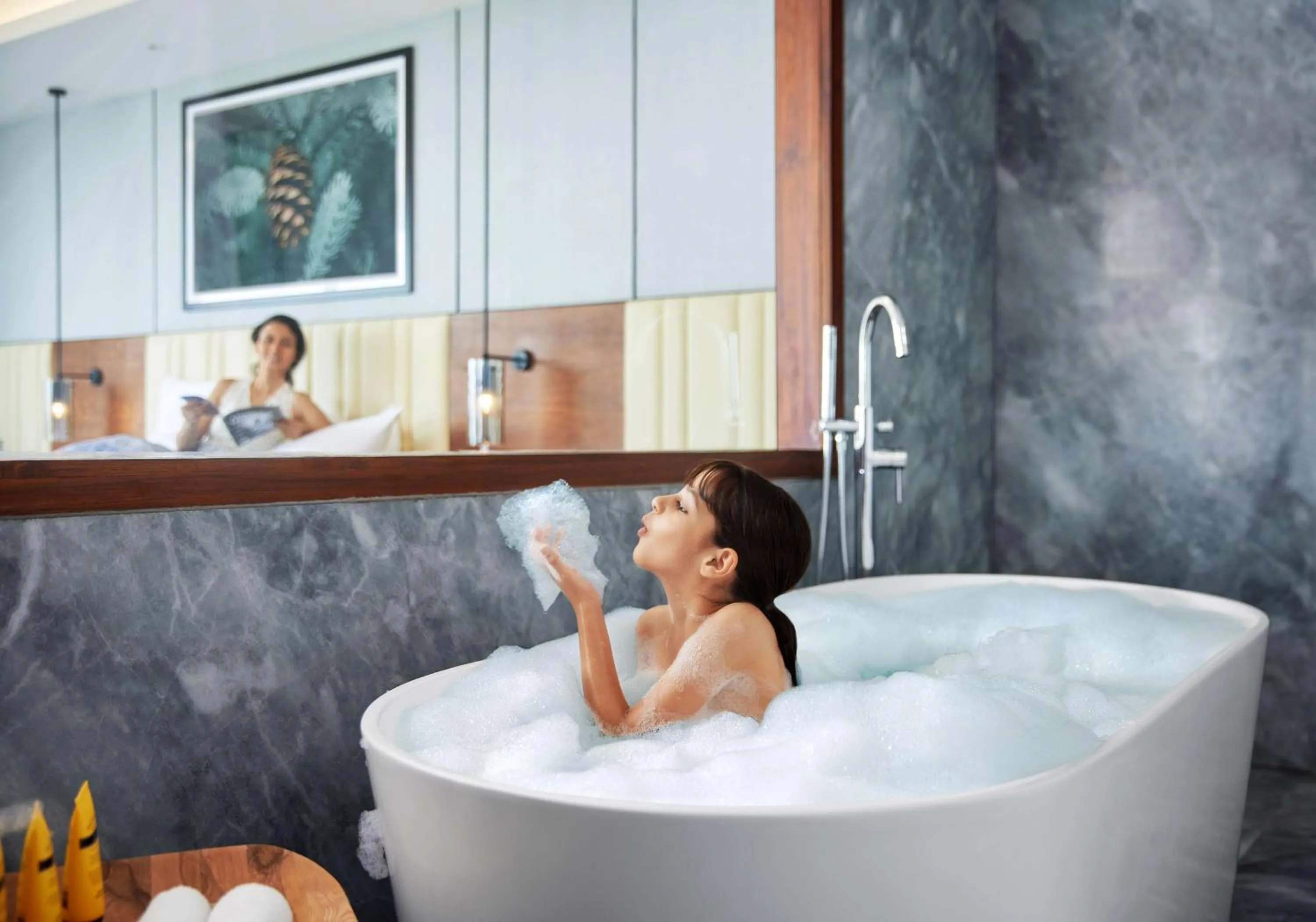 Bathroom in Hyatt Regency Dehradun Resort and Spa