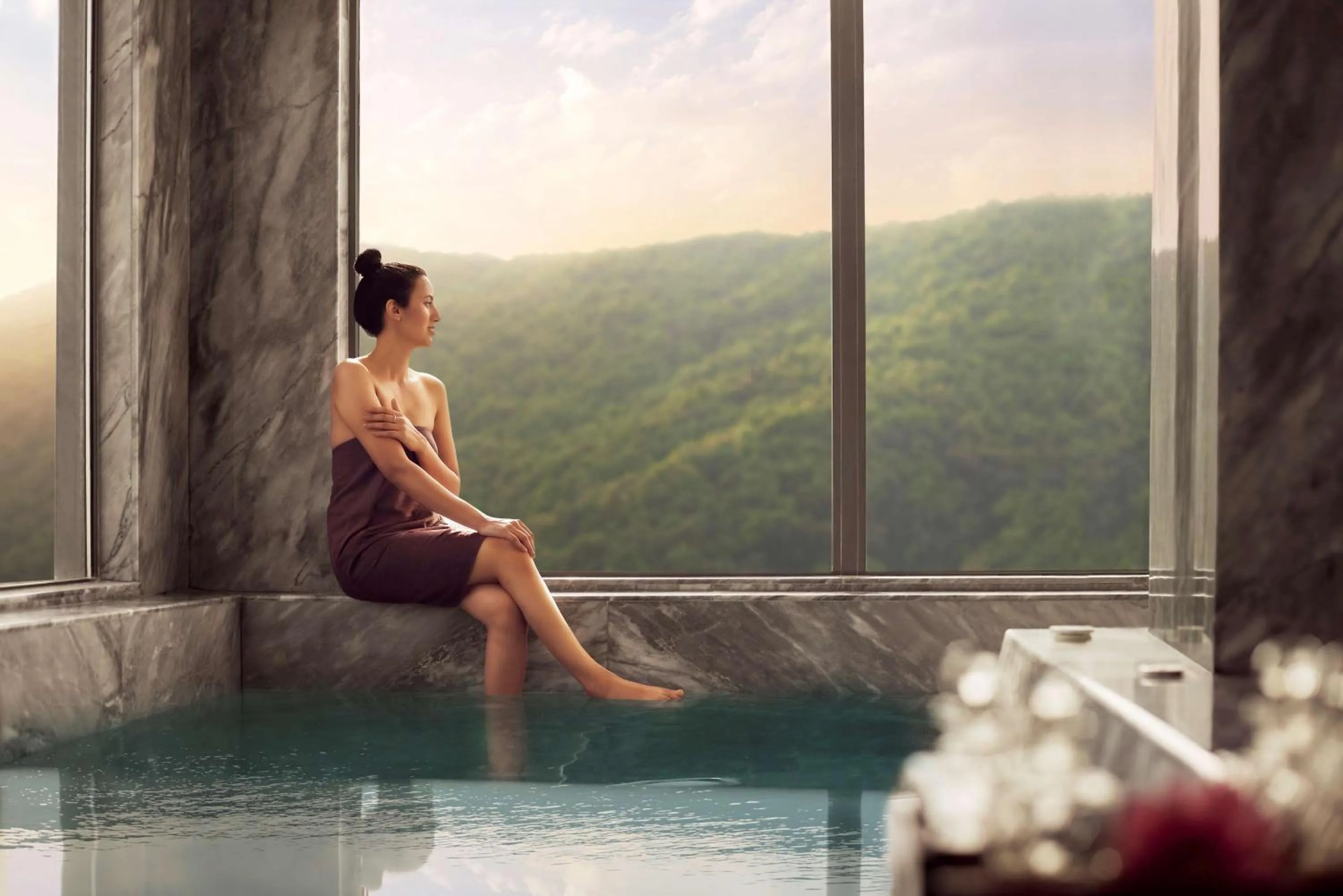 Mountain view in Hyatt Regency Dehradun Resort and Spa