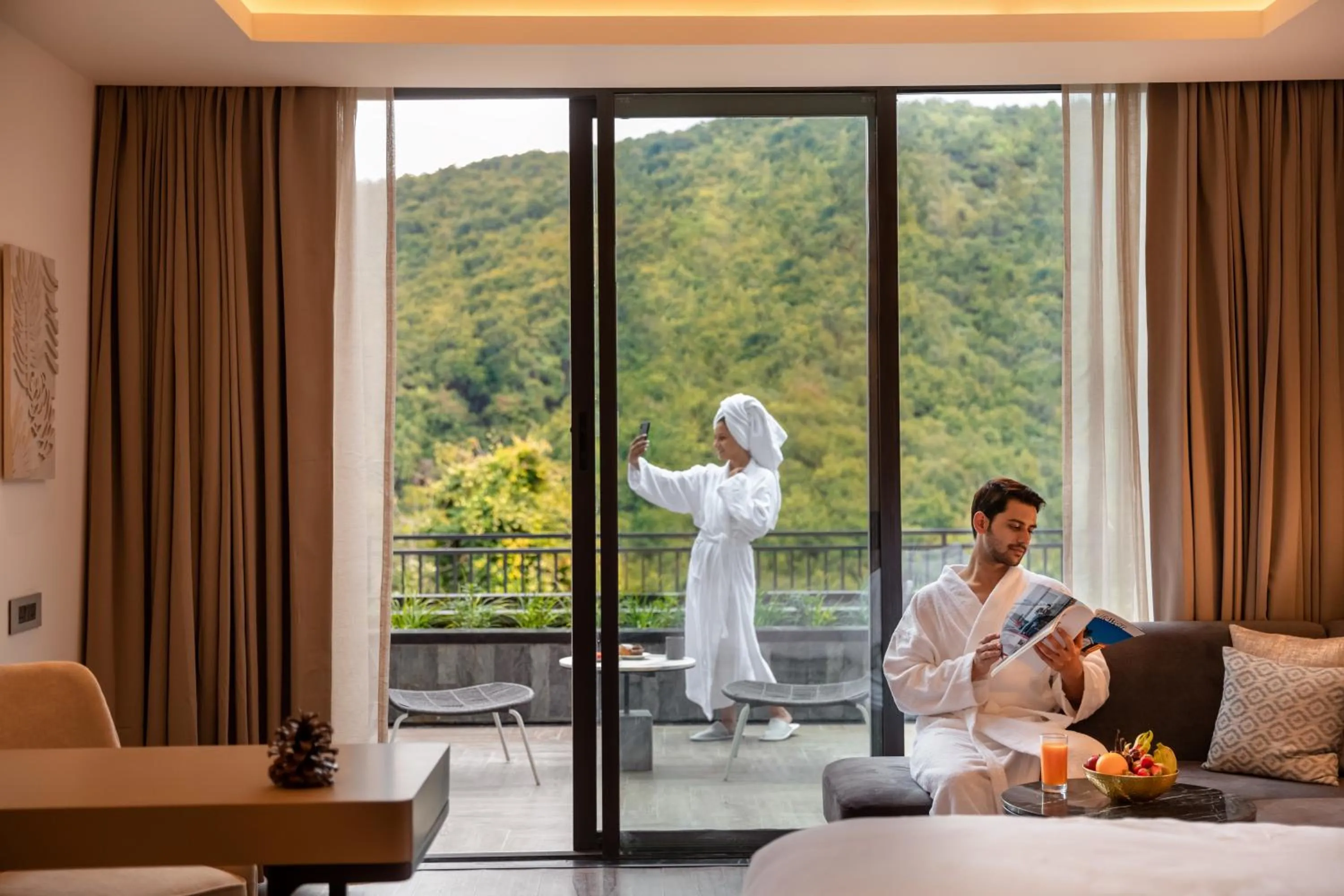 Balcony/Terrace in Hyatt Regency Dehradun Resort and Spa