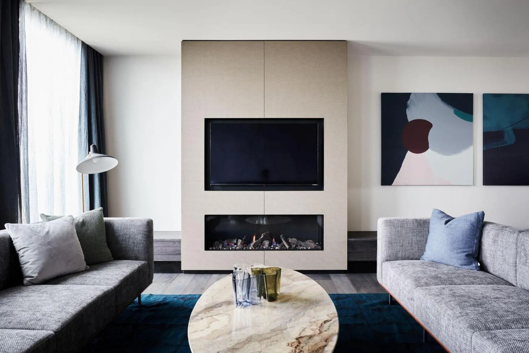 Living room in Hyatt Place Melbourne Caribbean Park