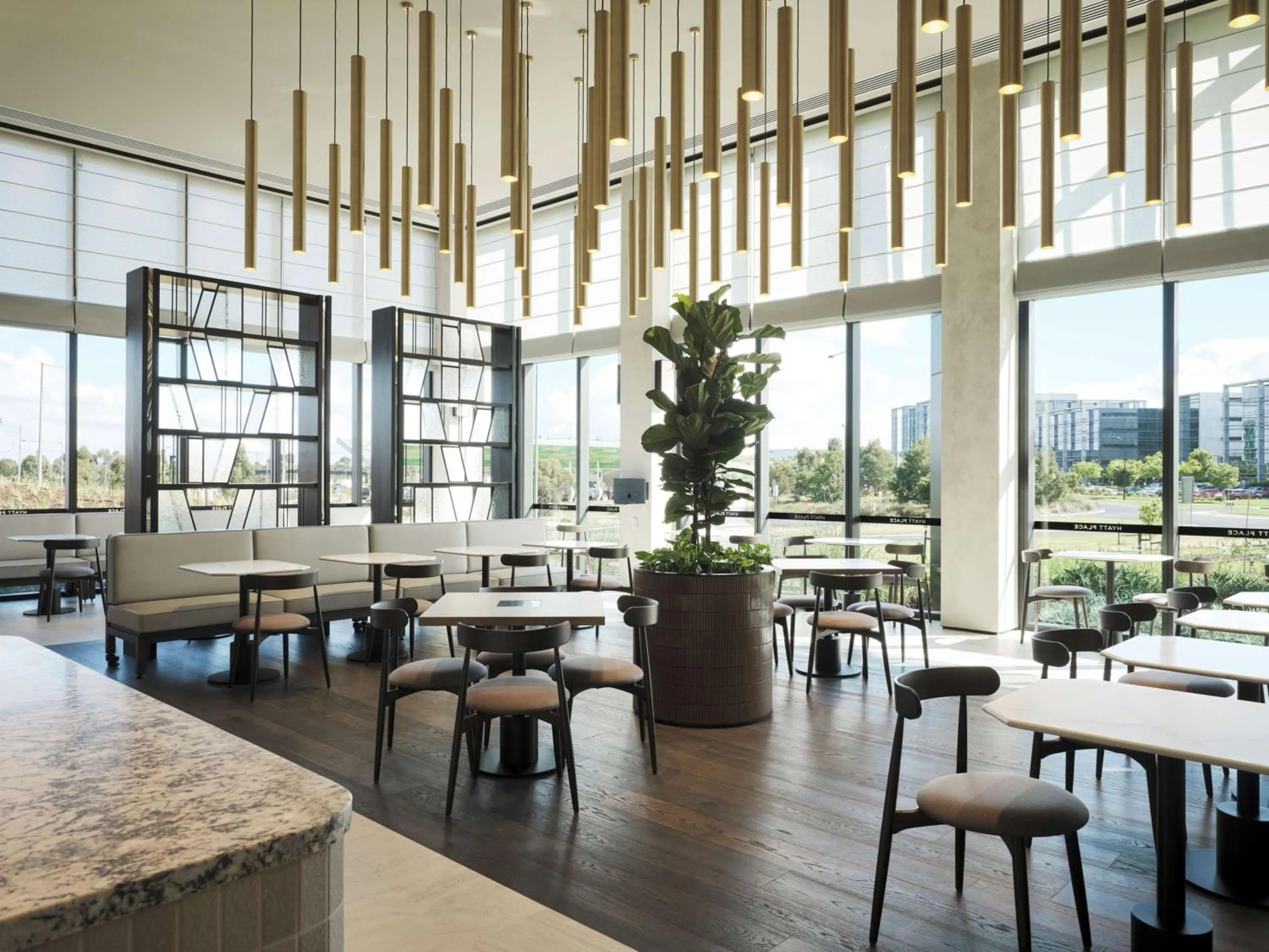 Restaurant/places to eat in Hyatt Place Melbourne Caribbean Park