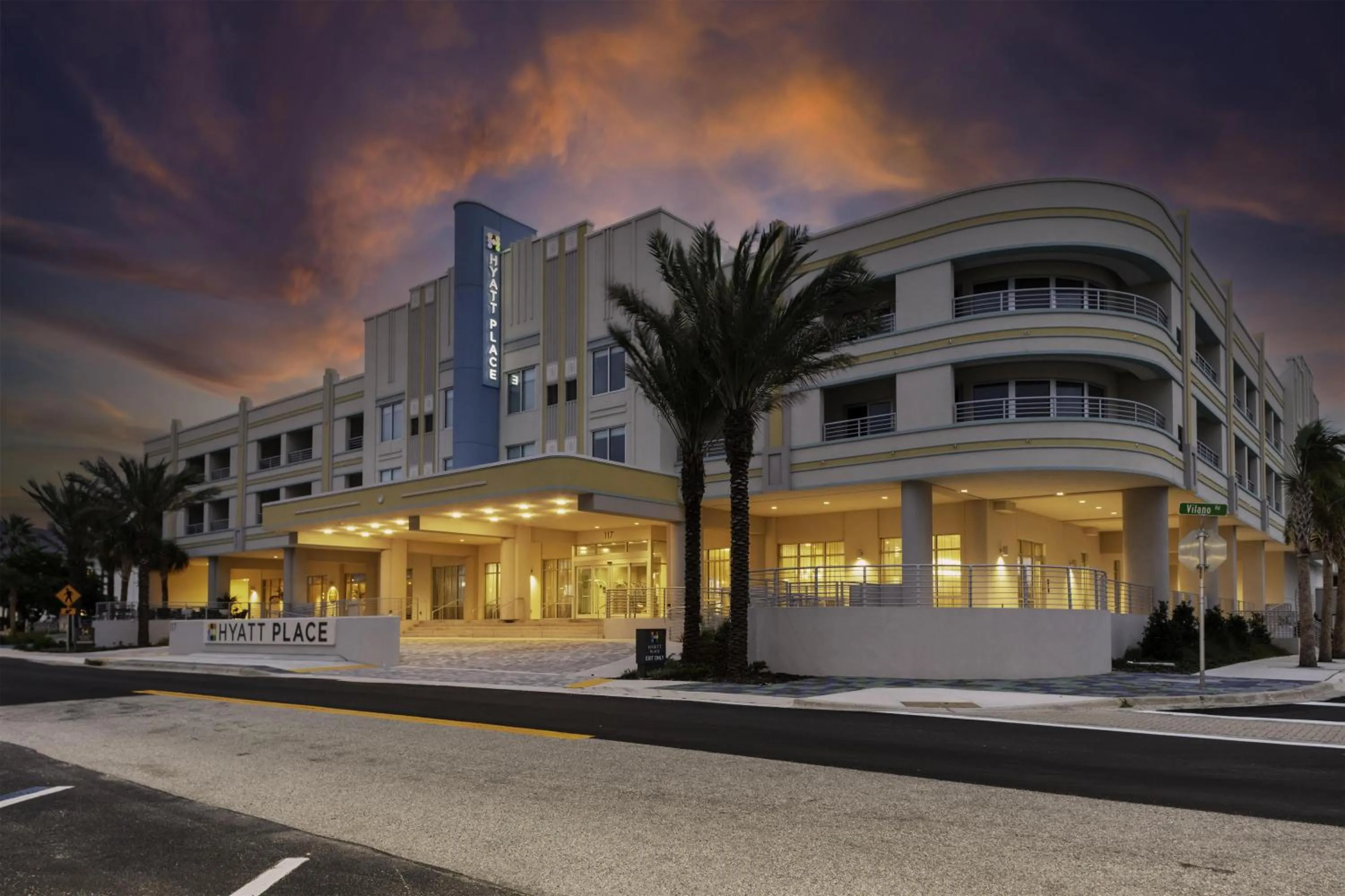 Property building in Hyatt Place St Augustine Vilano Beach