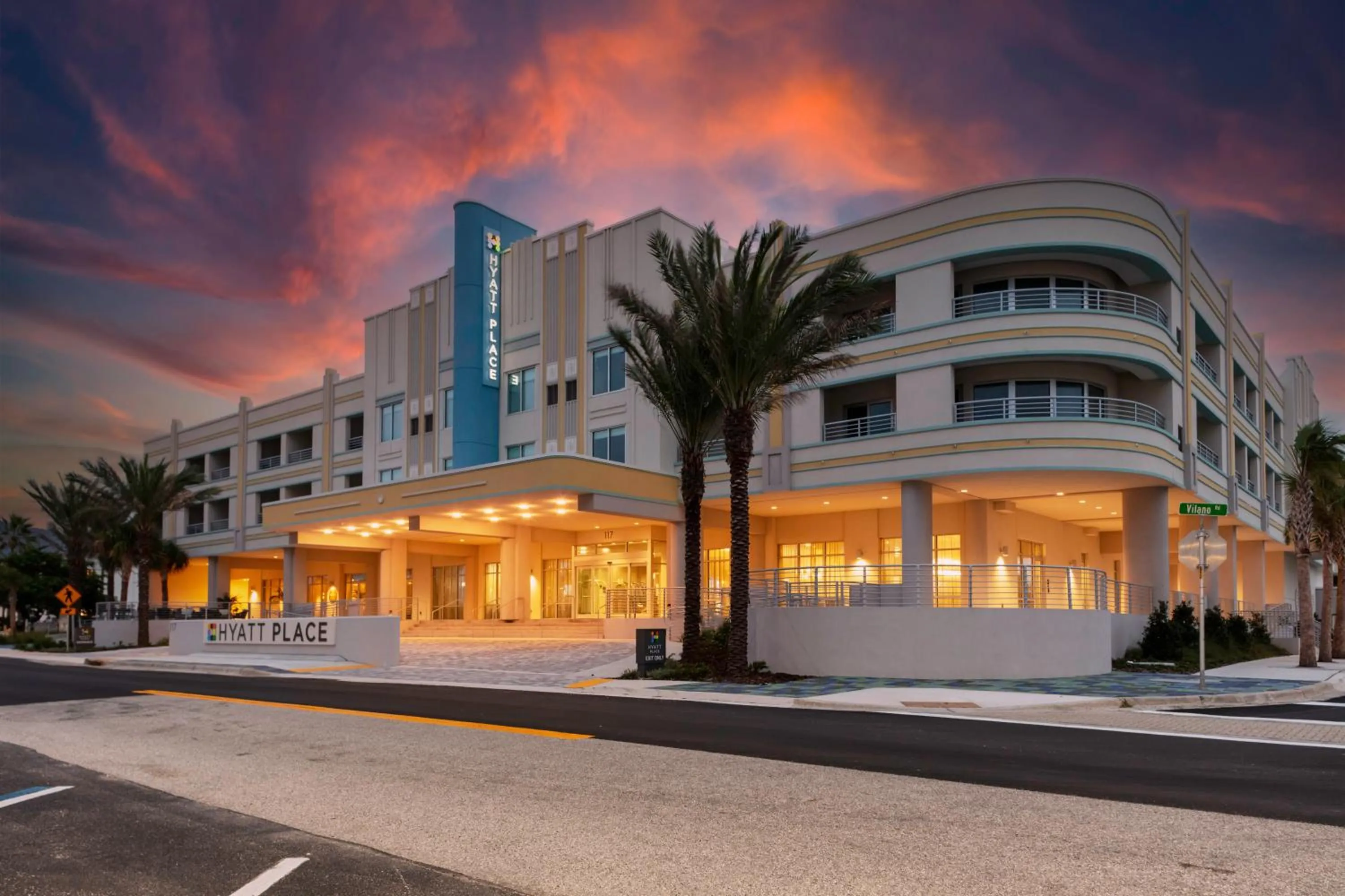 Property building in Hyatt Place St Augustine Vilano Beach