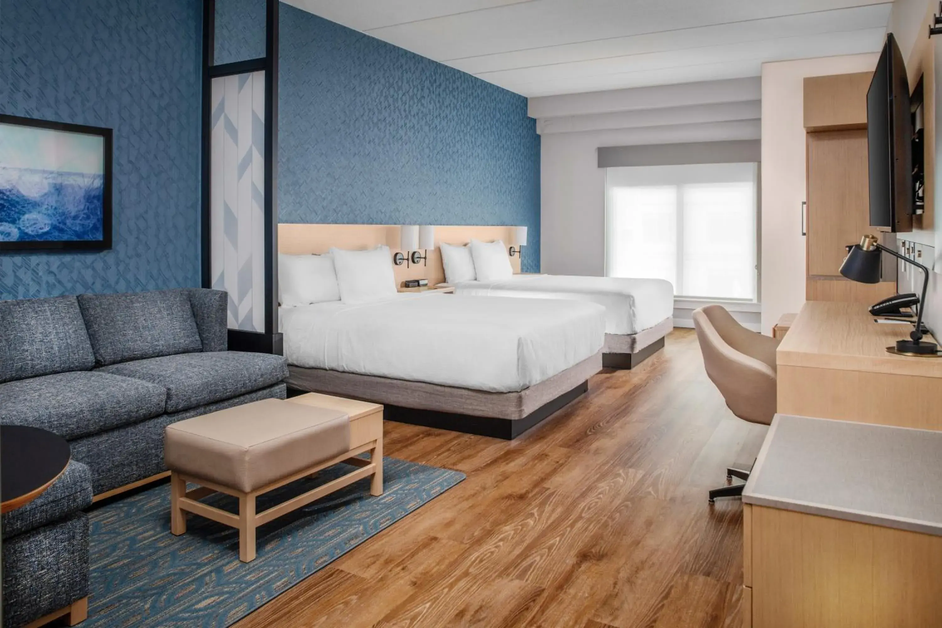 Queen Room with Two Queen Beds and Sofa Bed in Hyatt Place St Augustine Vilano Beach Queen Room with Two Queen Beds and Sofa Bed in Hyatt Place St Augustine Vilano Beach