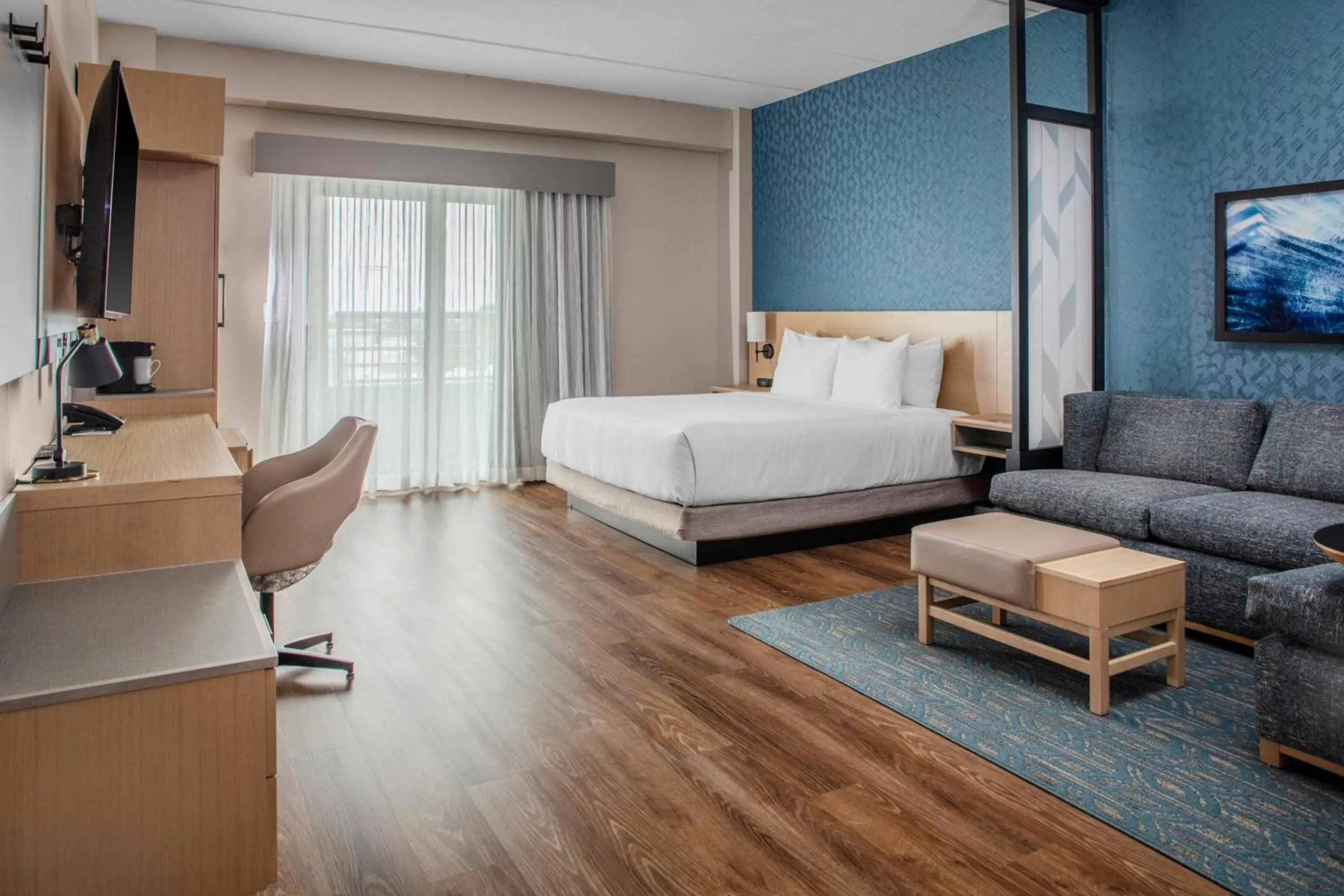 Bed in Hyatt Place St Augustine Vilano Beach