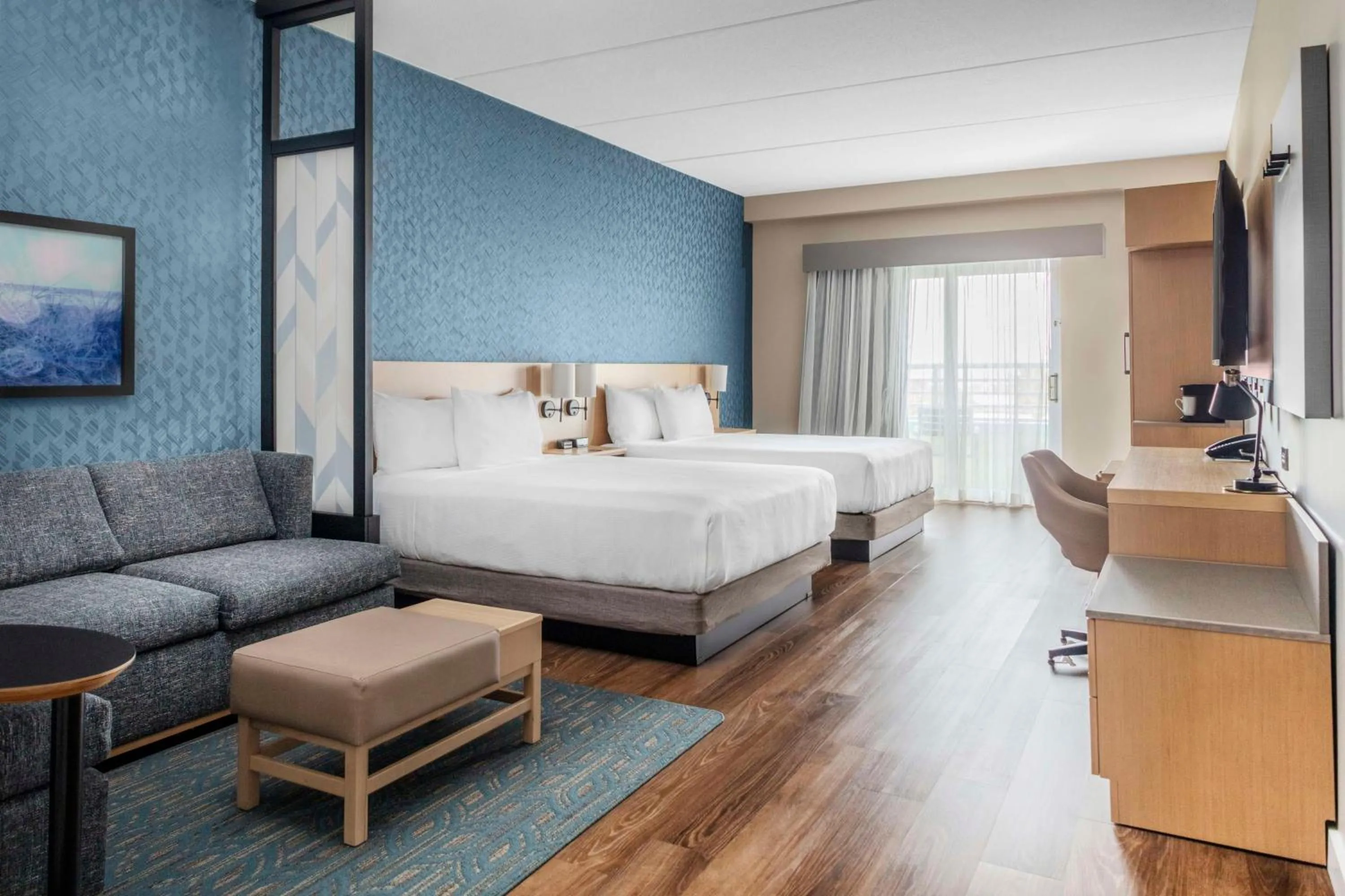 Bedroom, Bed in Hyatt Place St Augustine Vilano Beach