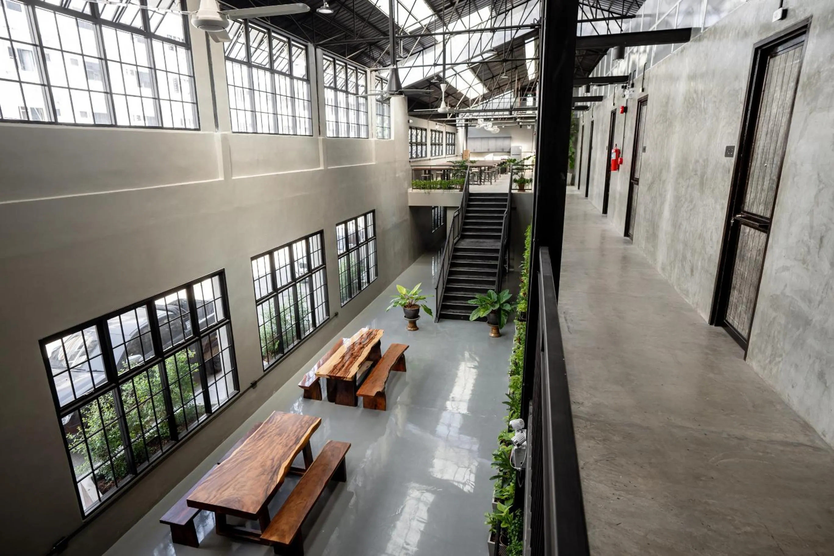 Lobby or reception in Premier Hostel Chiang Mai