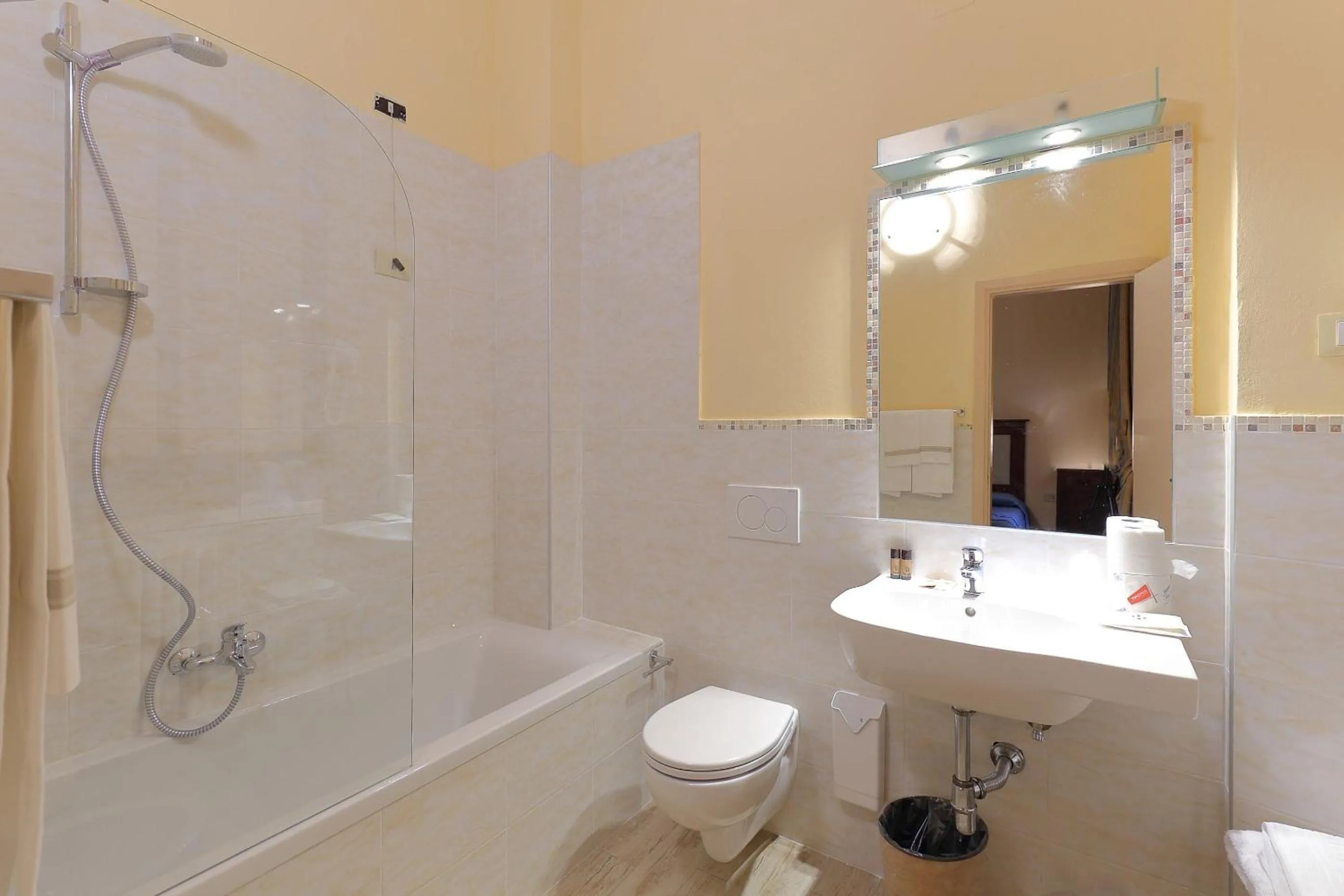 Shower in Hotel Cimabue