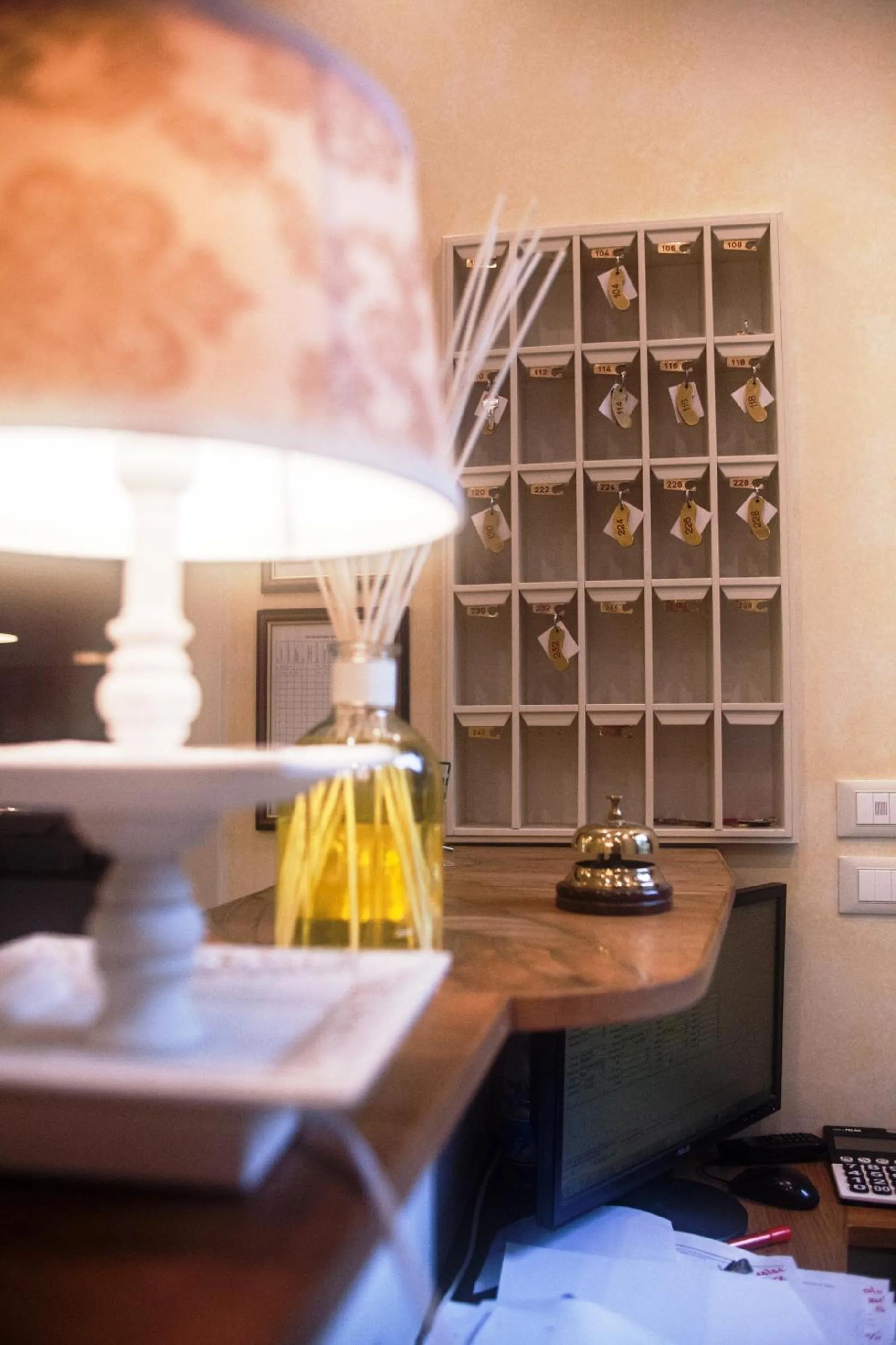 Lobby or reception in Hotel Cimabue