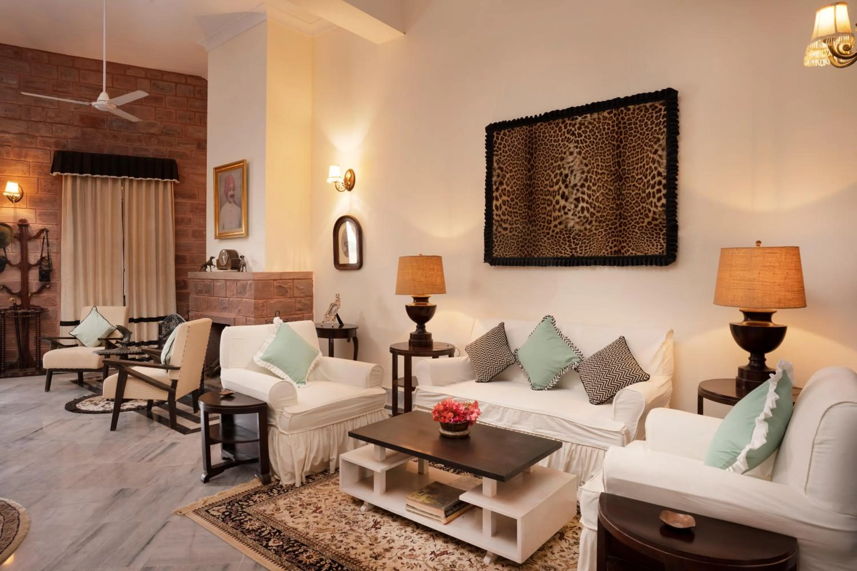 Living room in ama Stays & Trails Kothi Umednagar, Jodhpur