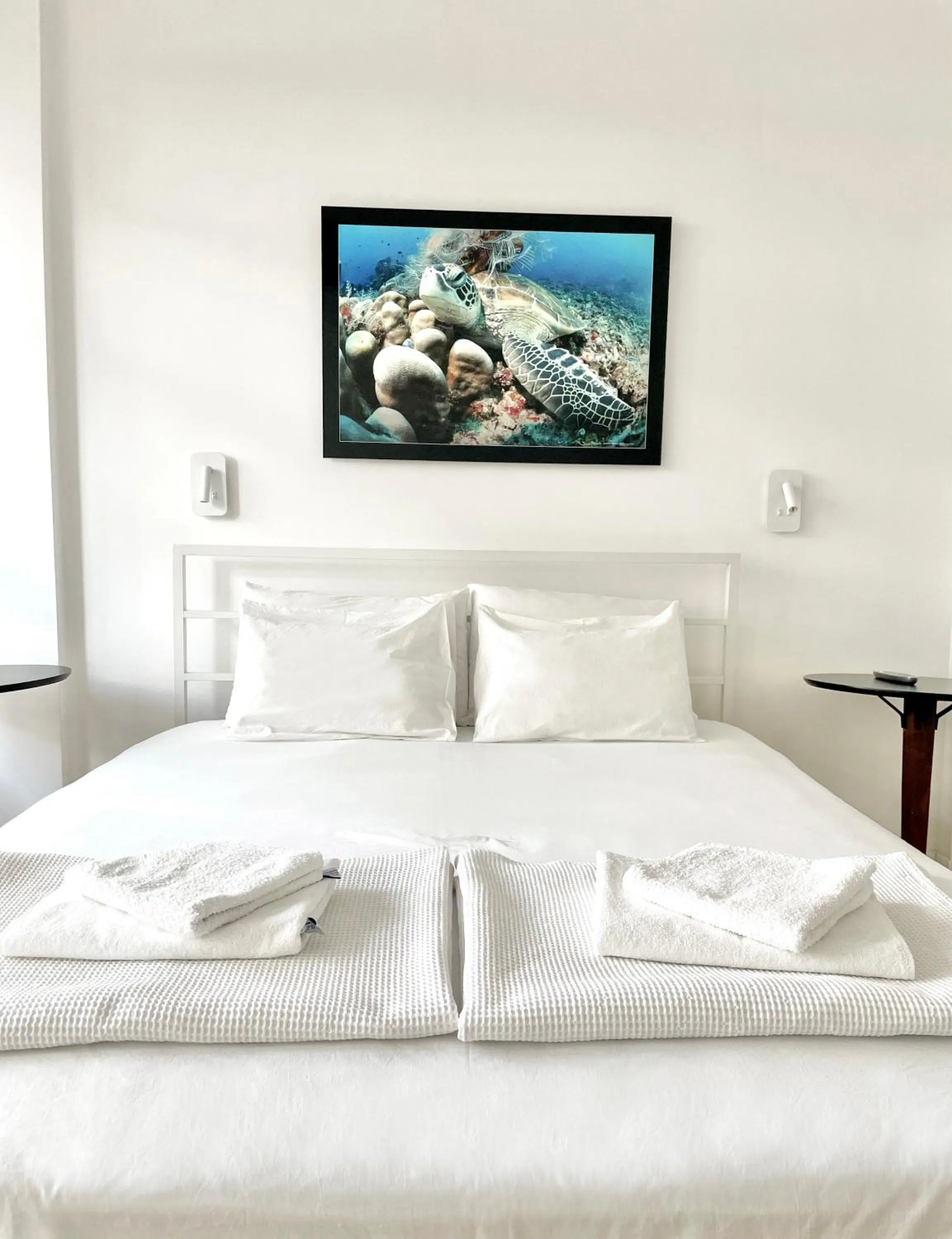 Bed in Petek Pansiyon Fenerbahce Kadikoy