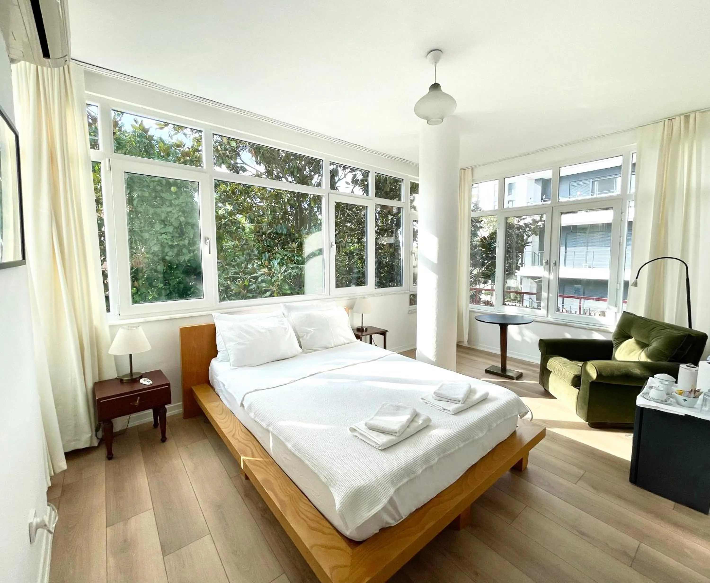 Bed in Petek Pansiyon Fenerbahce Kadikoy