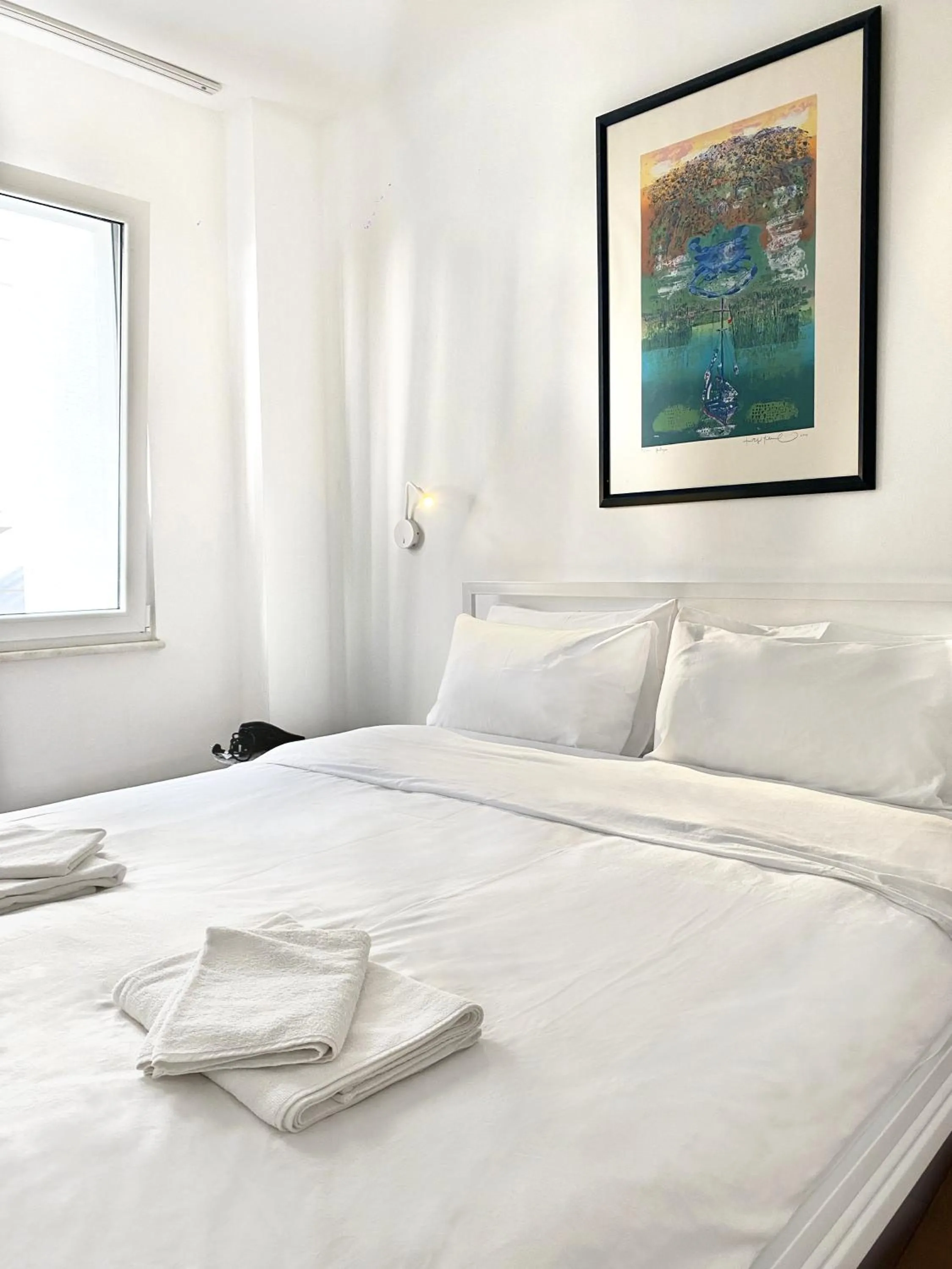 Bed in Petek Pansiyon Fenerbahce Kadikoy