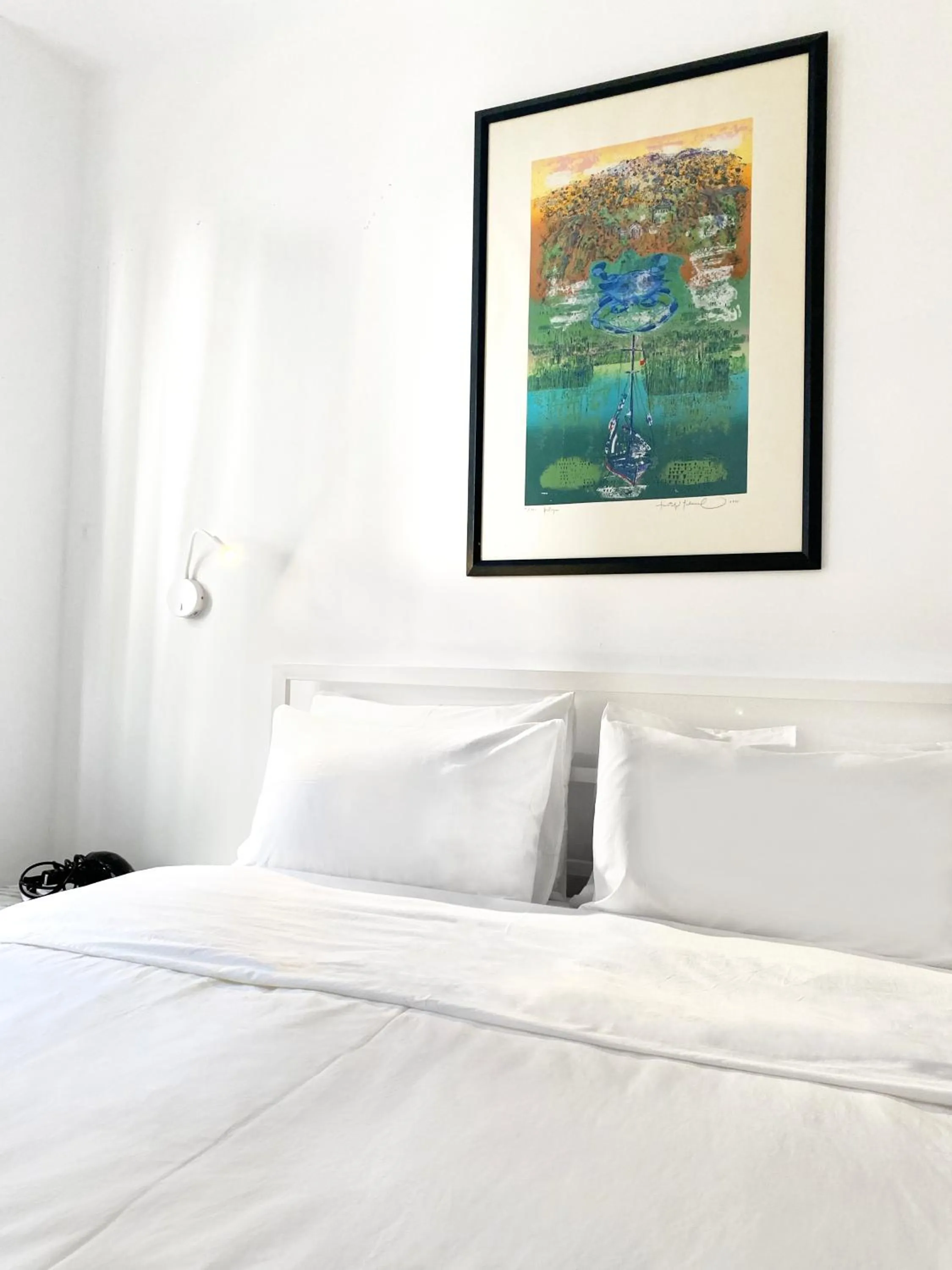 Bed in Petek Pansiyon Fenerbahce Kadikoy