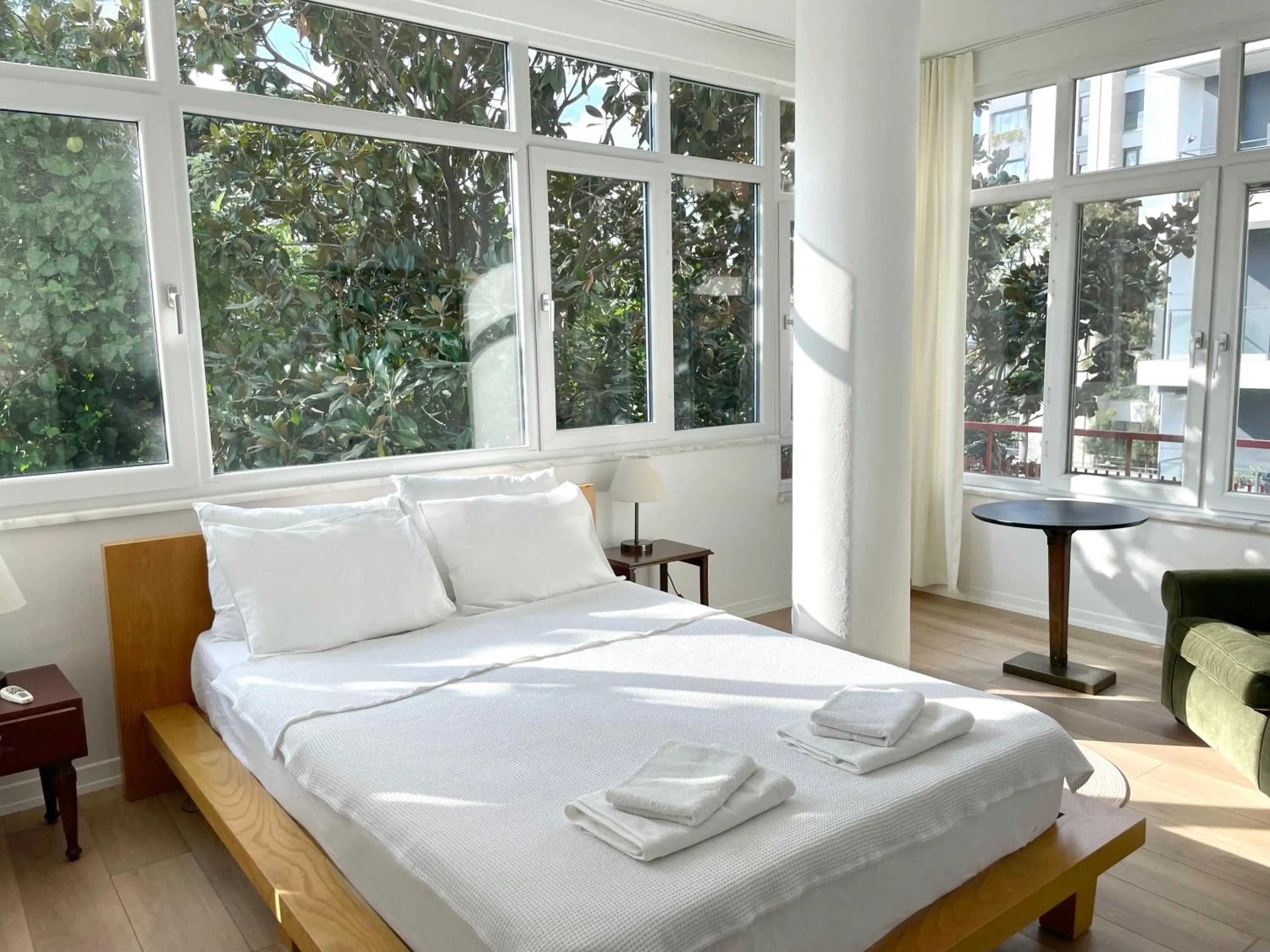 Bed in Petek Pansiyon Fenerbahce Kadikoy