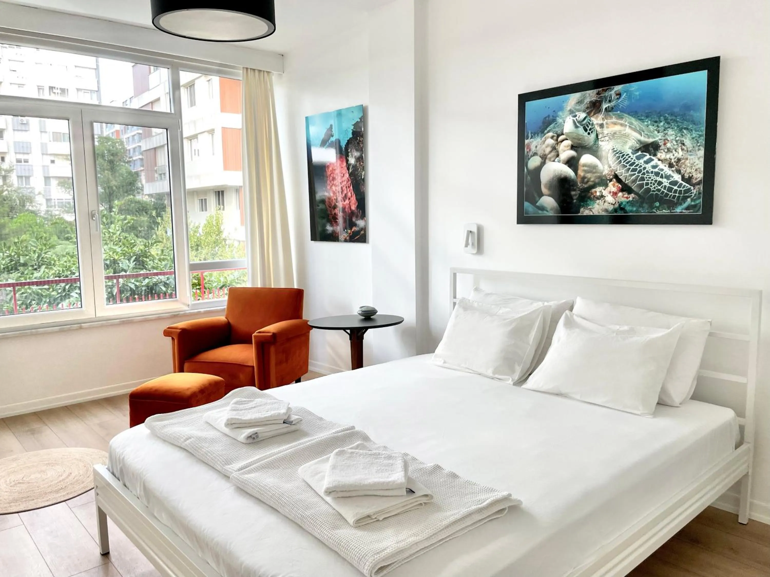 Bed in Petek Pansiyon Fenerbahce Kadikoy