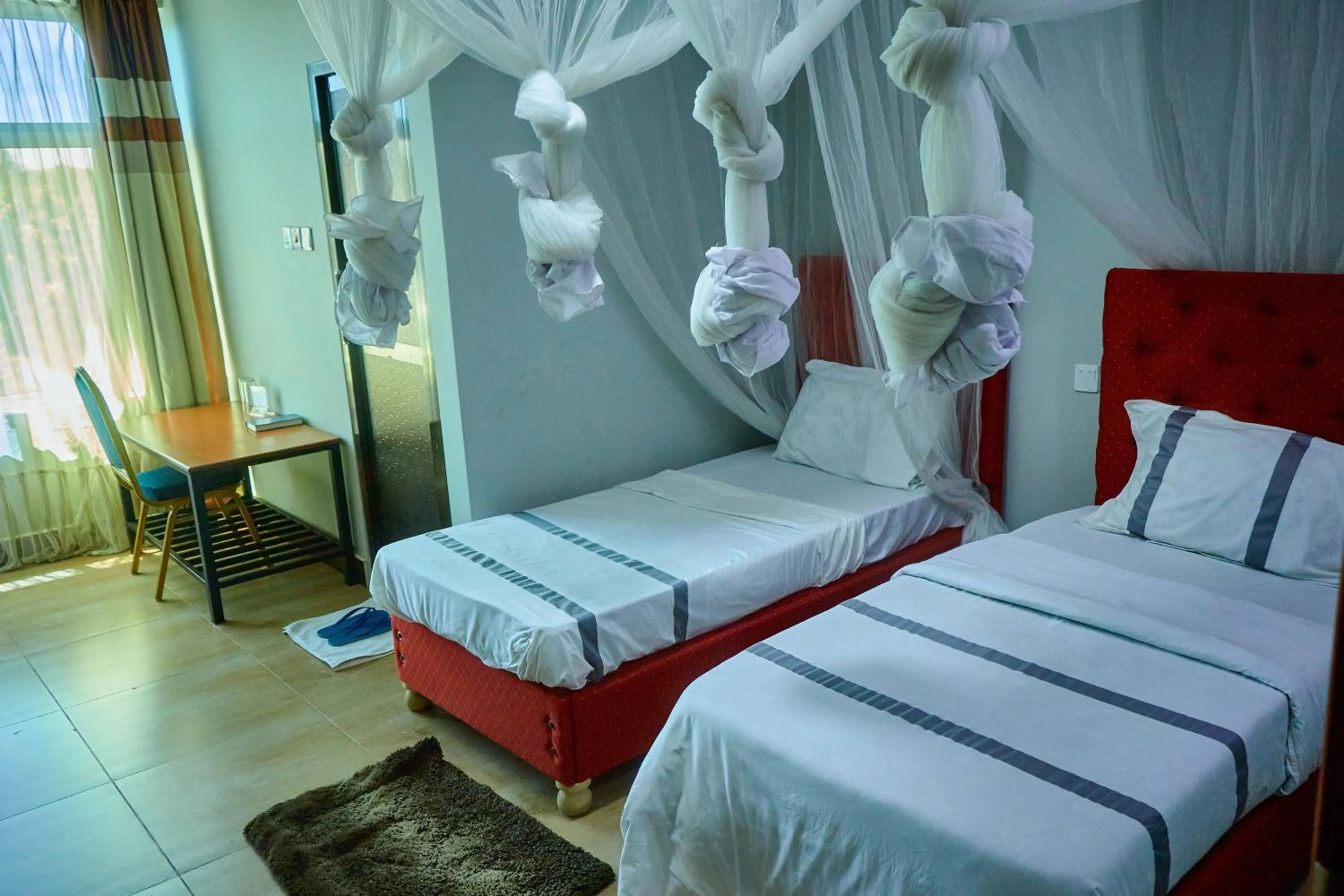 Photo of the whole room, Bed in Elanacha Hotel