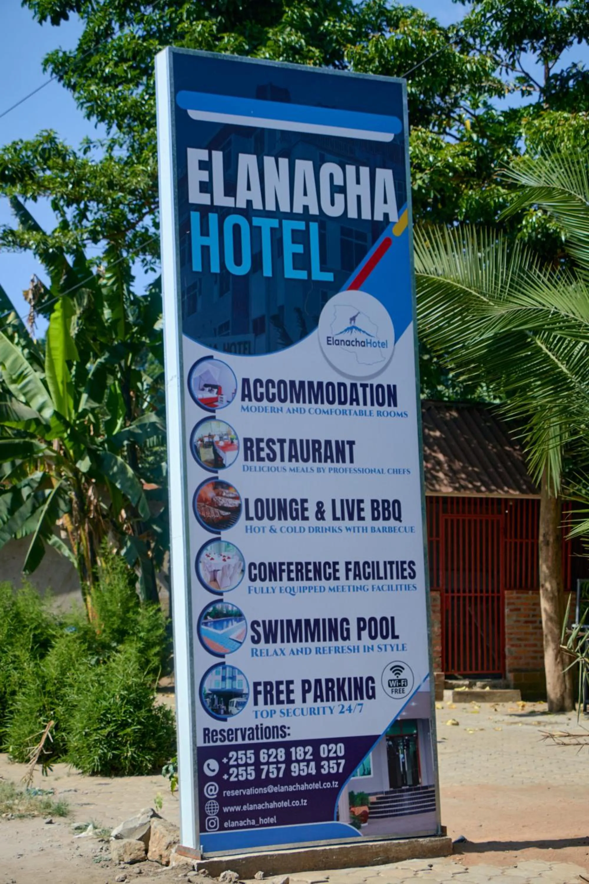Logo/Certificate/Sign in Elanacha Hotel