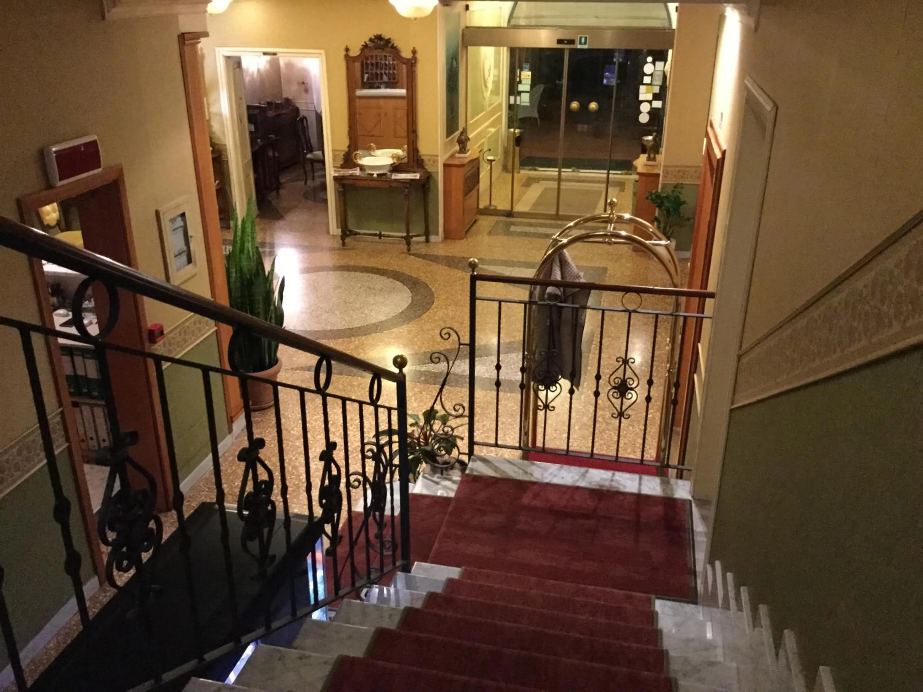 Decorative detail in Hotel Bentivoglio Residenza D'Epoca