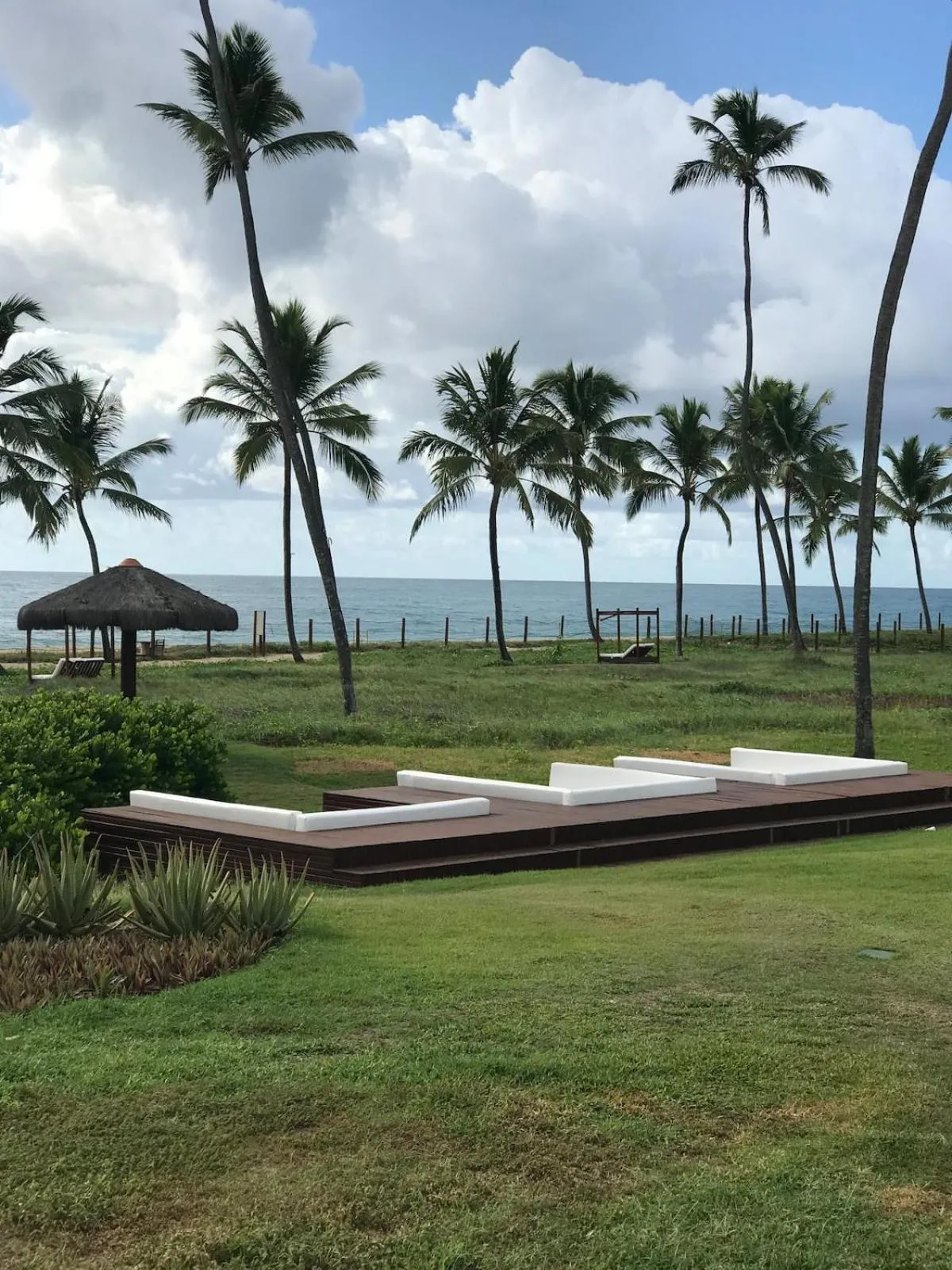 Garden in Aconchegante Flat em condomínio na beira mar de Muro Alto - Malawi Beach Resort