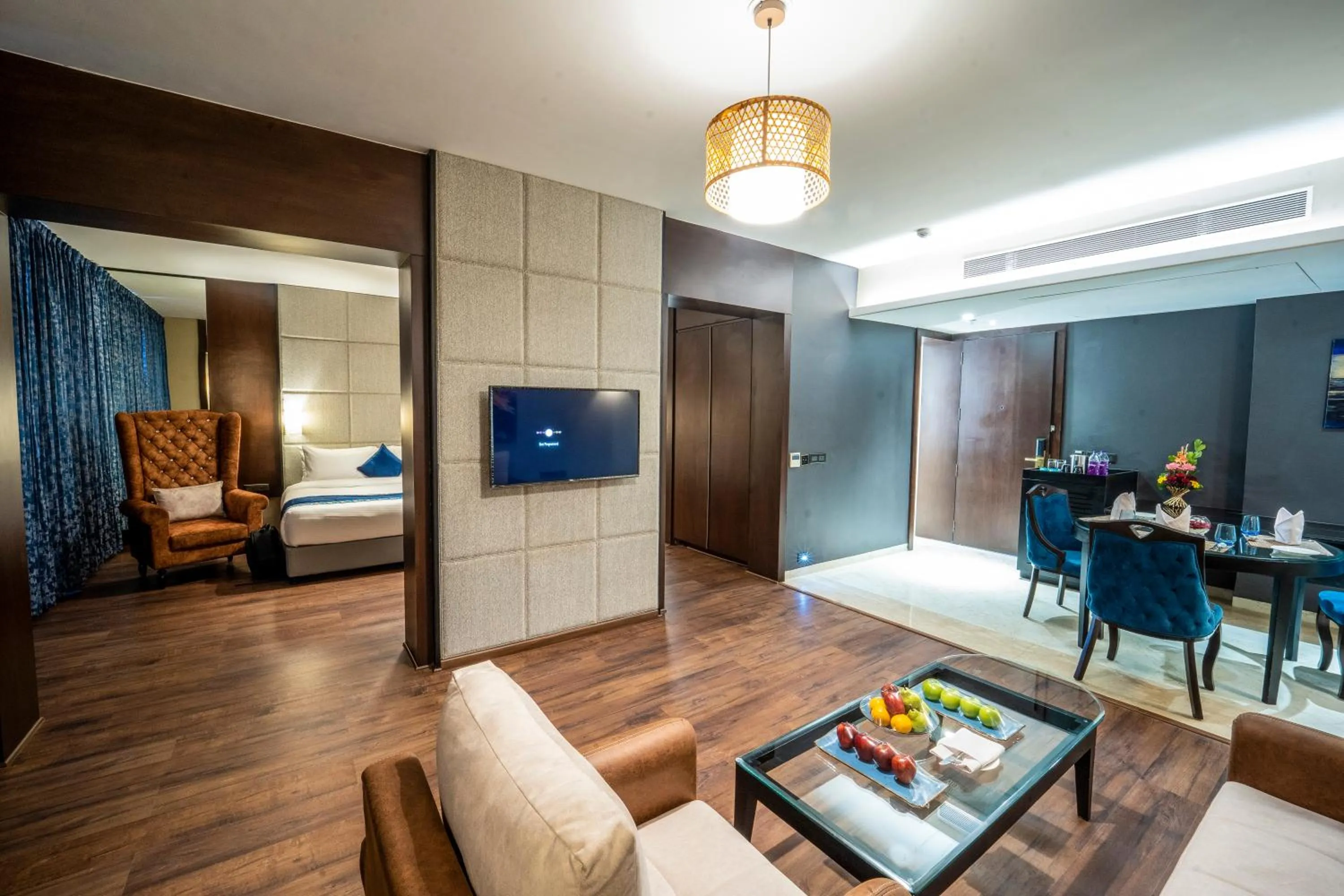 TV and multimedia in Essentia Luxury Hotel Indore