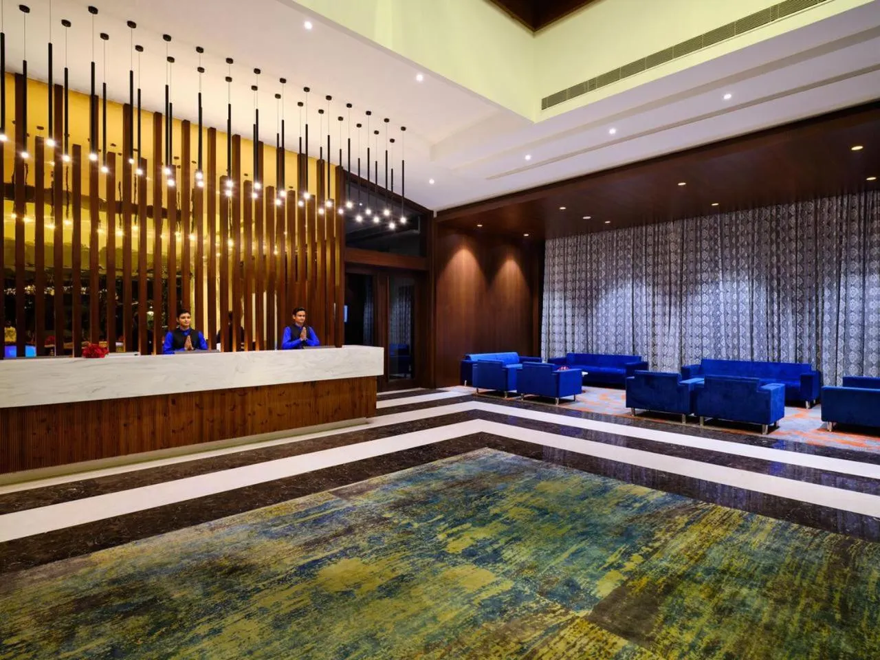 Lobby or reception in Essentia Luxury Hotel Indore
